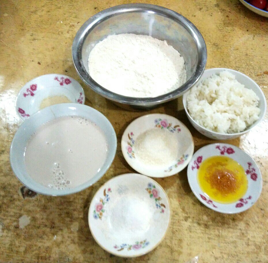 米飯麪包烤箱版的做法 步骤1