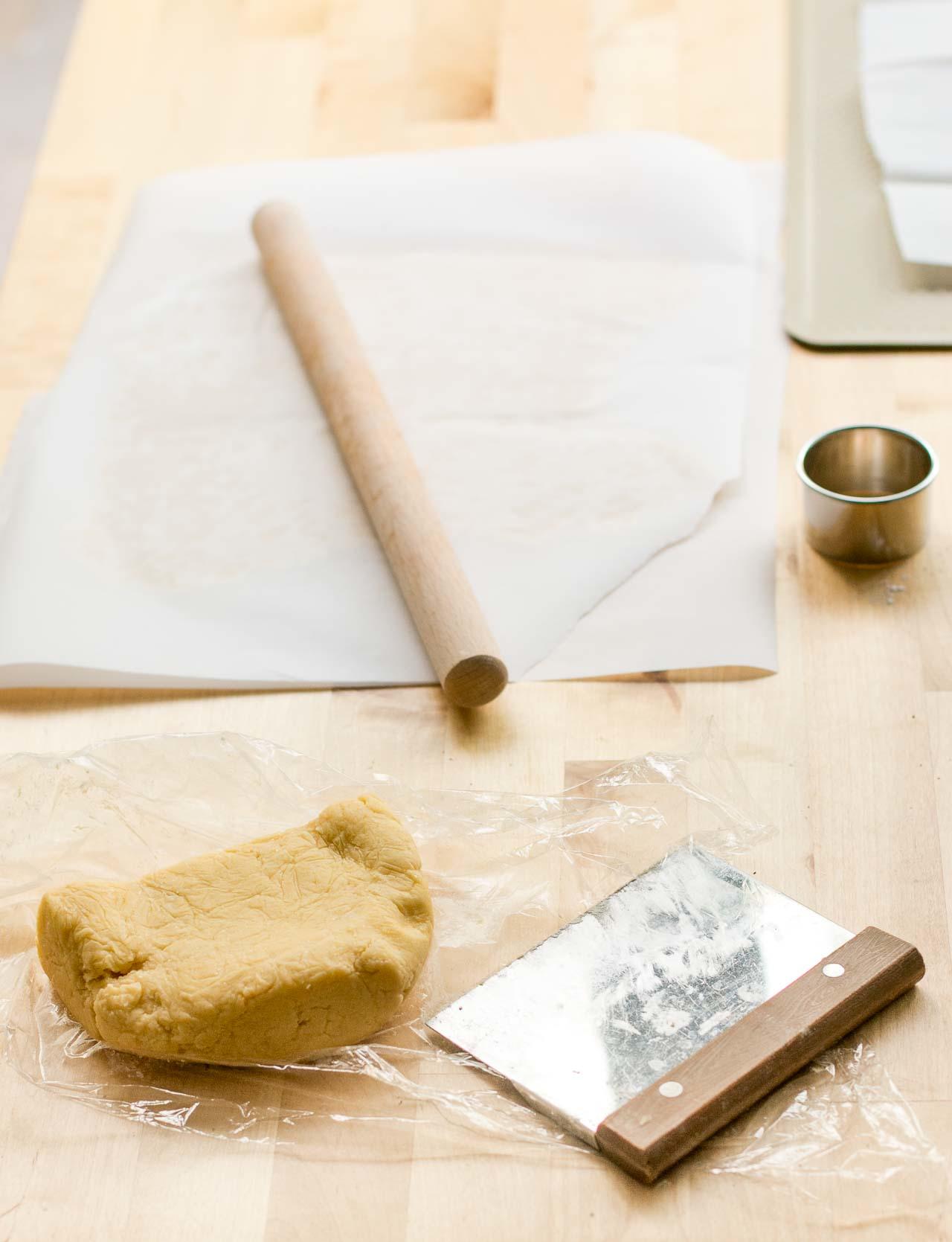 法式海鹽黃油曲奇French salted butter cookies的做法 步骤5