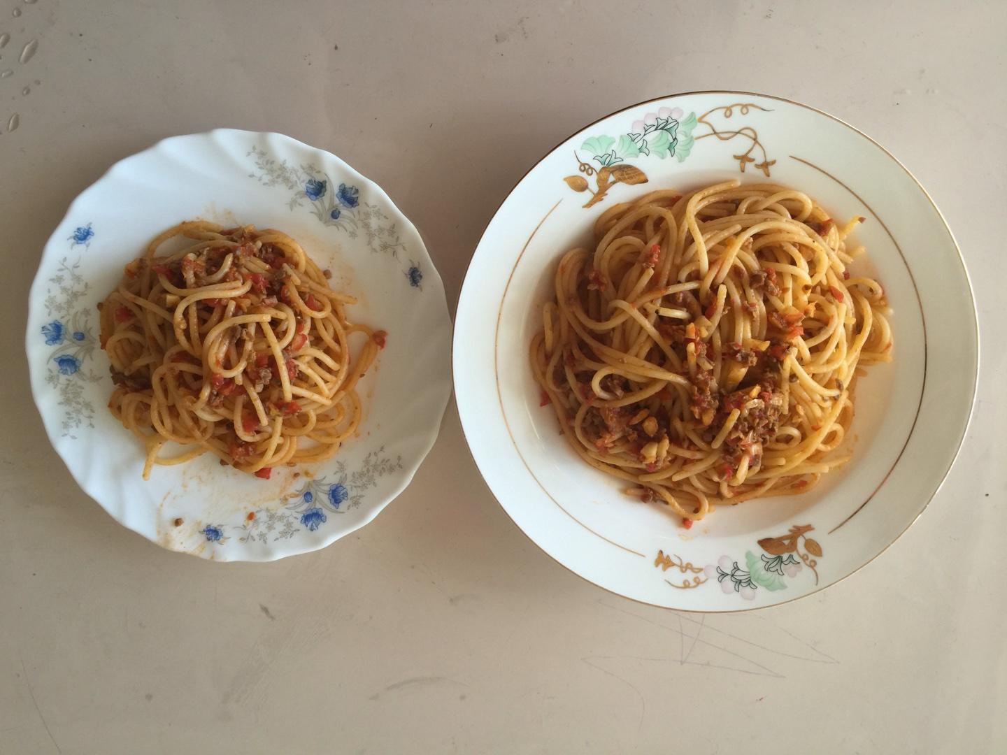 番茄牛肉意大利麪簡易版 健身餐的做法 步骤4