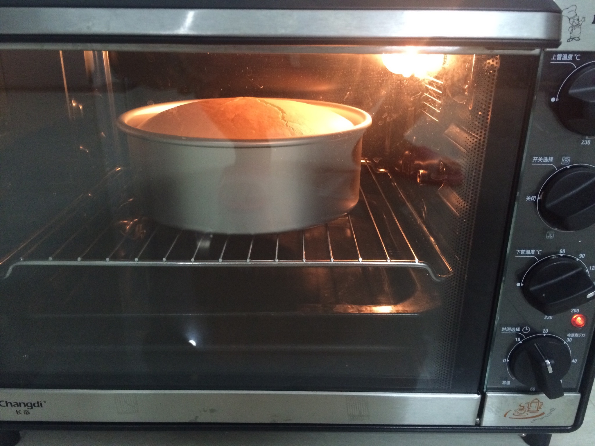 戚風蛋糕 初入烘焙門好不容易的一課的做法 步骤16