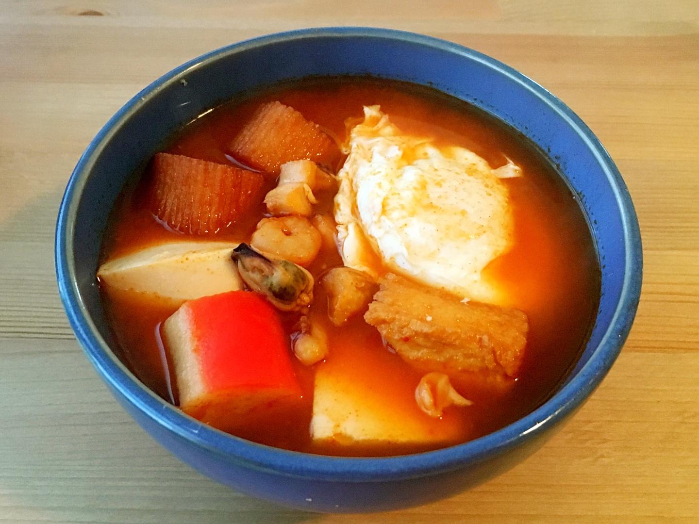 韓式海鮮豆腐湯的做法 步骤4