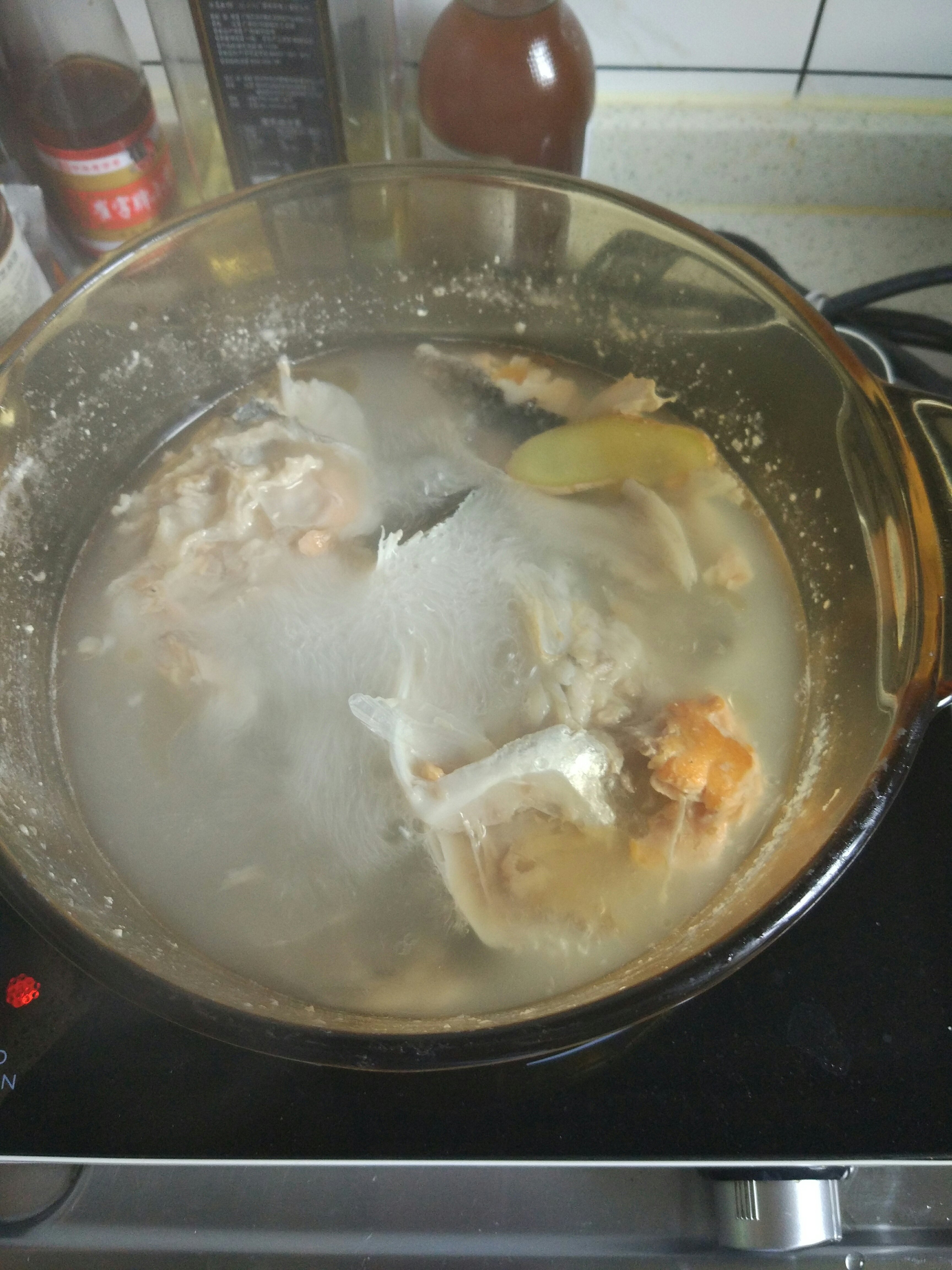 寶寶輔食～三文魚湯的做法 步骤7
