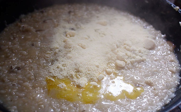 鮮菇奶油燉飯的做法 步骤9