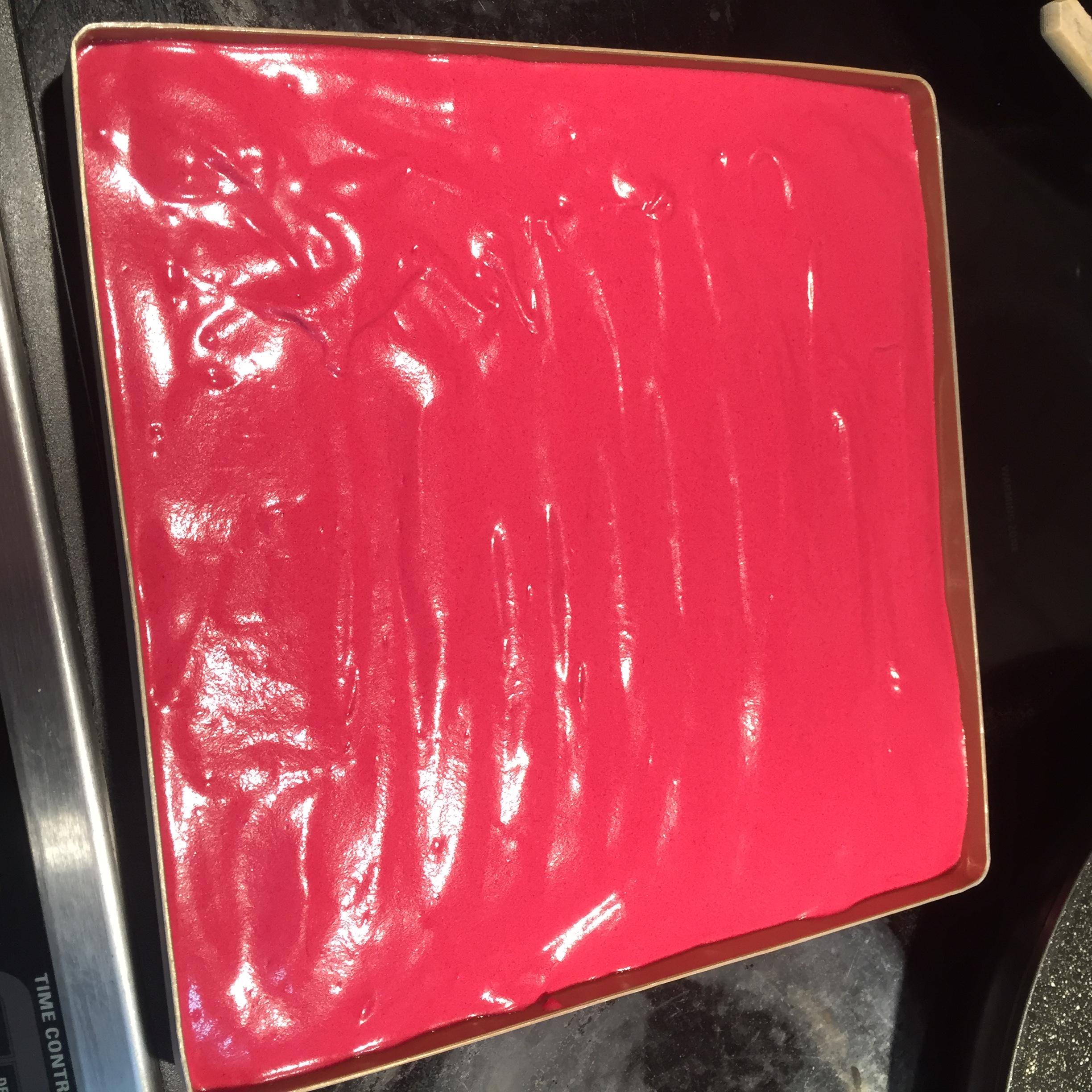 偽紅絲絨蛋糕卷-----紅甜菜根蛋糕卷的做法 步骤8