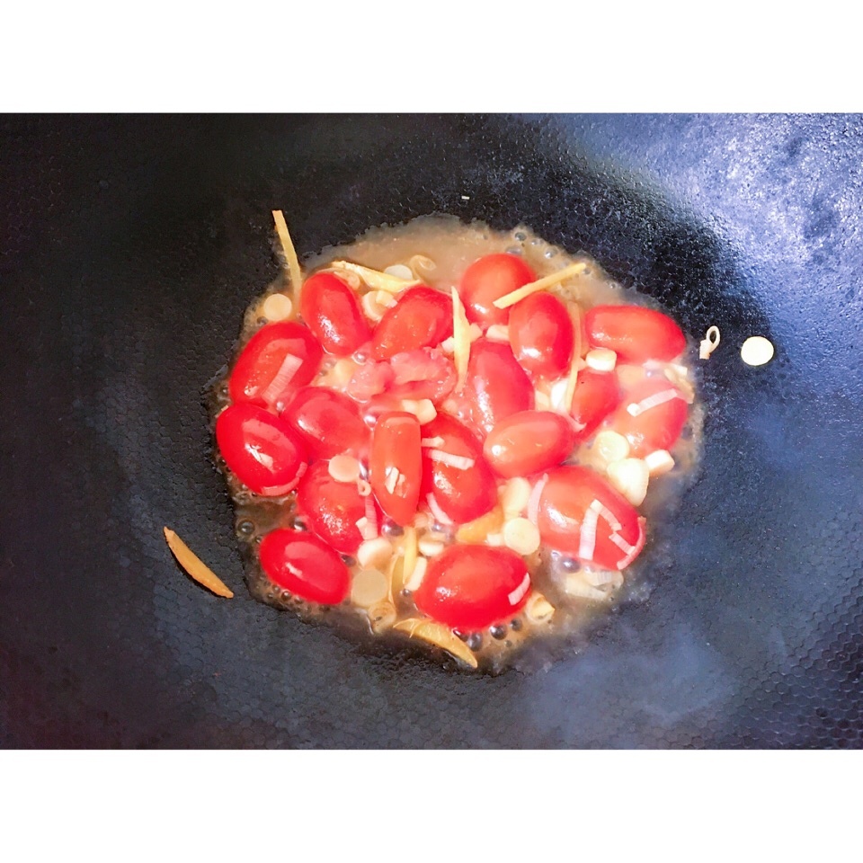 小清新番茄黃瓜面（簡約版）的做法 步骤4