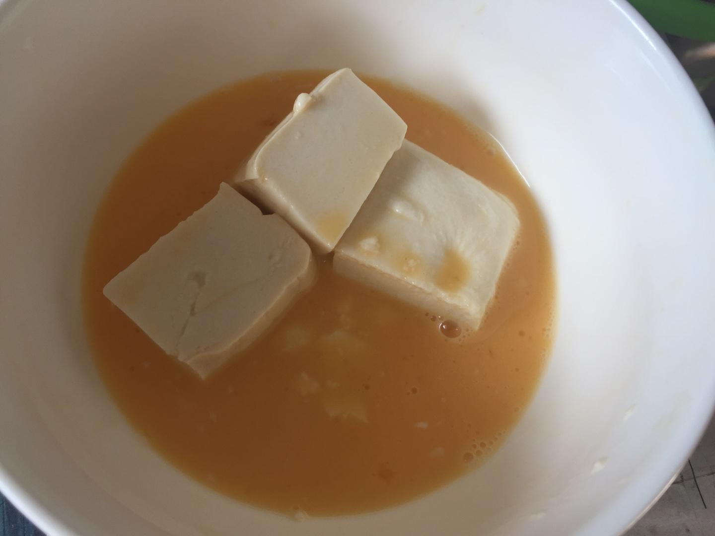 香煎水豆腐的做法 步骤3