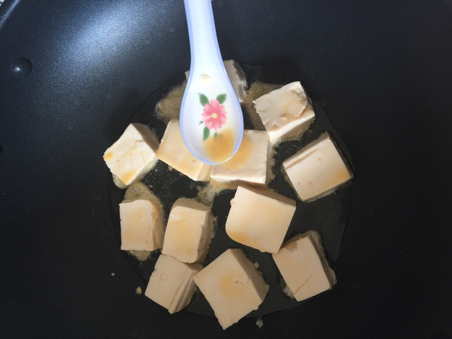 香煎水豆腐的做法 步骤5