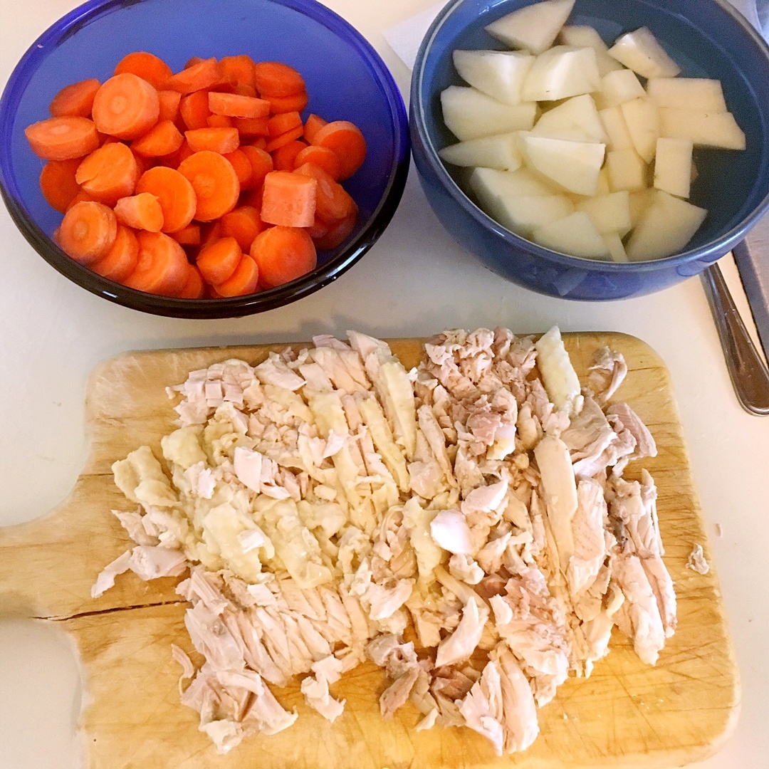 美式雞湯麪-暖胃又暖心的做法 步骤2
