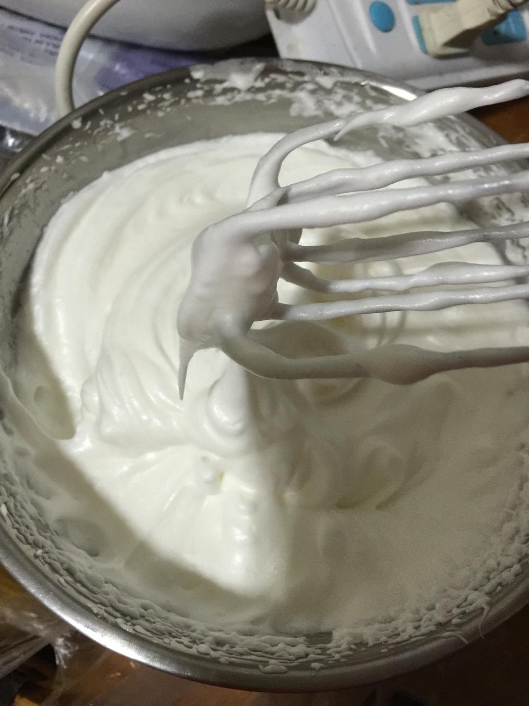 消耗蛋白--軟糯棉花糖蛋糕（無油低脂）的做法 步骤3