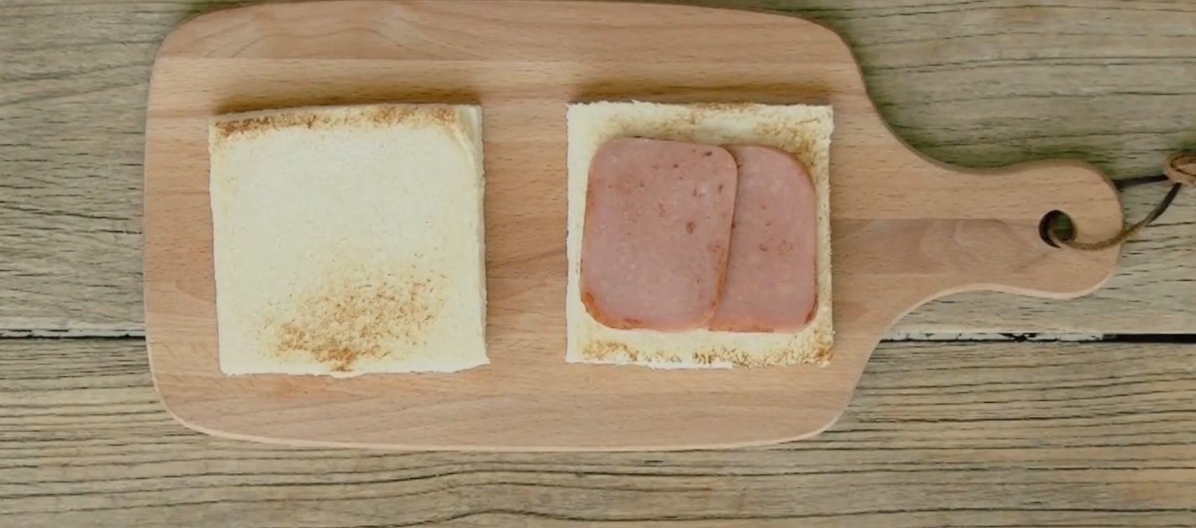 早餐：火腿芝士黃瓜三明治的做法 步骤4