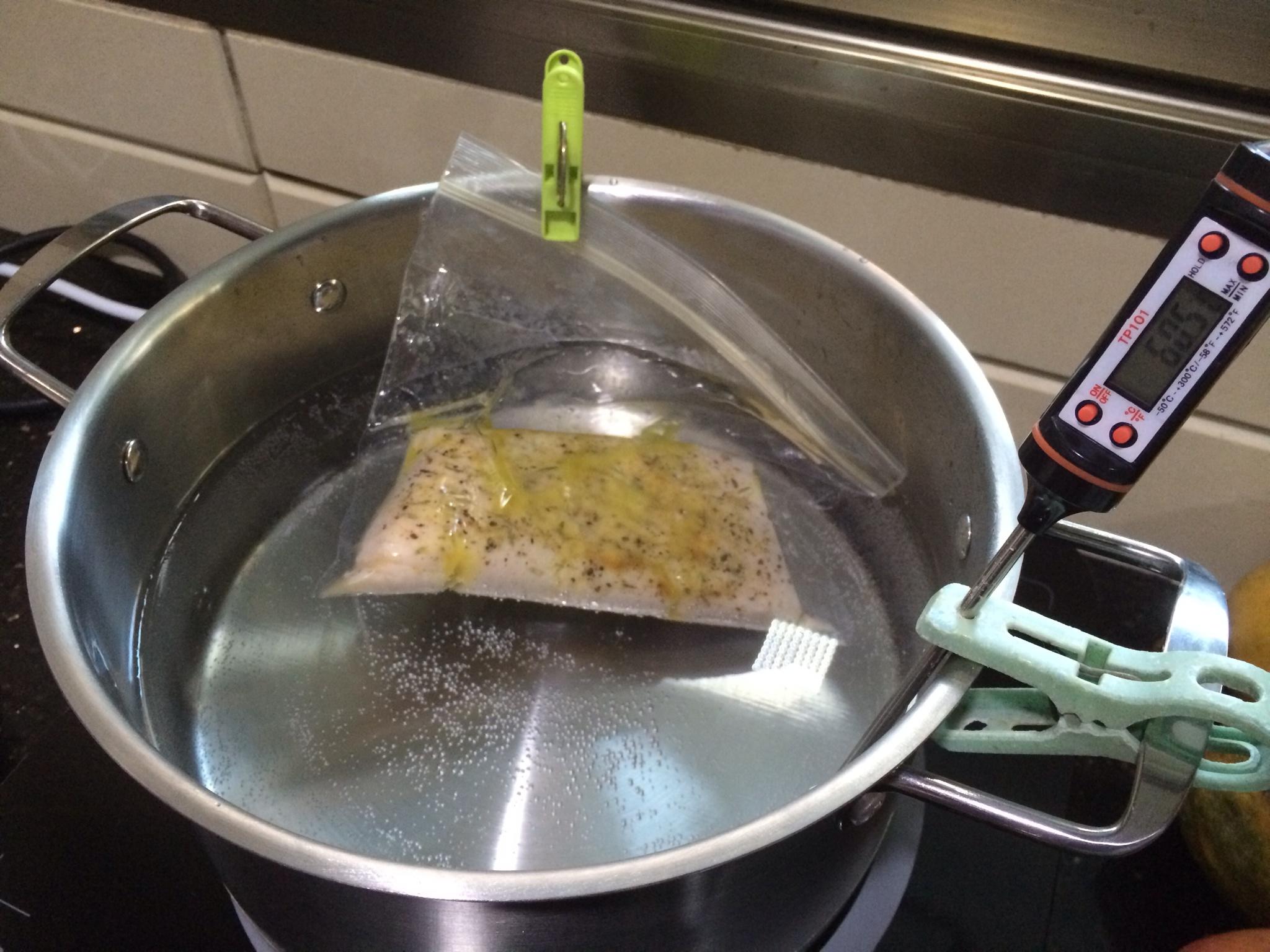 低溫慢煮（sous vide）鴨胸配蔓越梅果醬的做法 步骤4