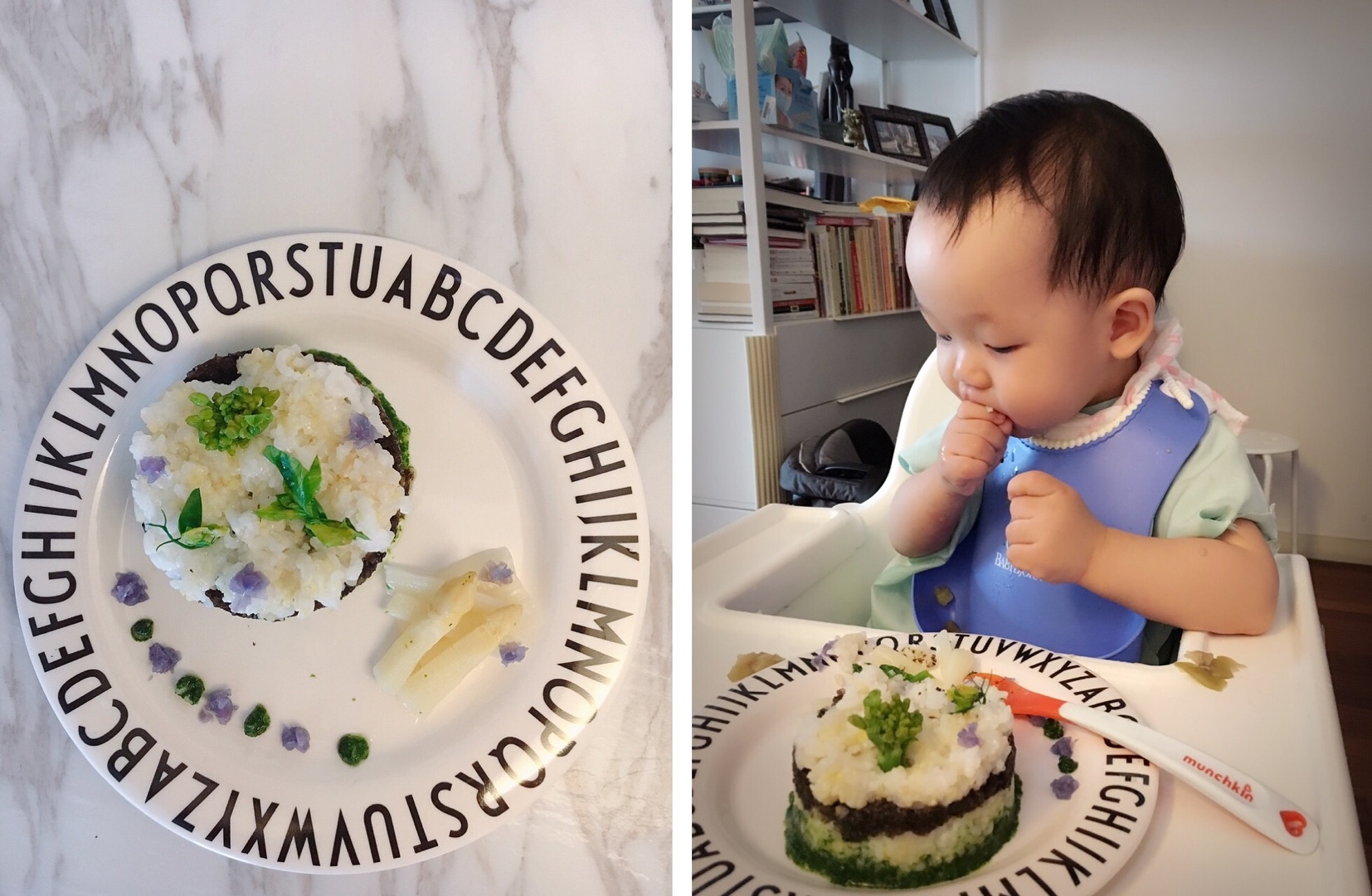 寶寶輔食｜時令滋味 | 白蘆筍義大利粥 (8m+)的做法 步骤3