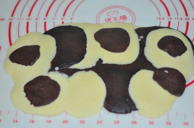 巧克力斑紋餅乾的做法 步骤9