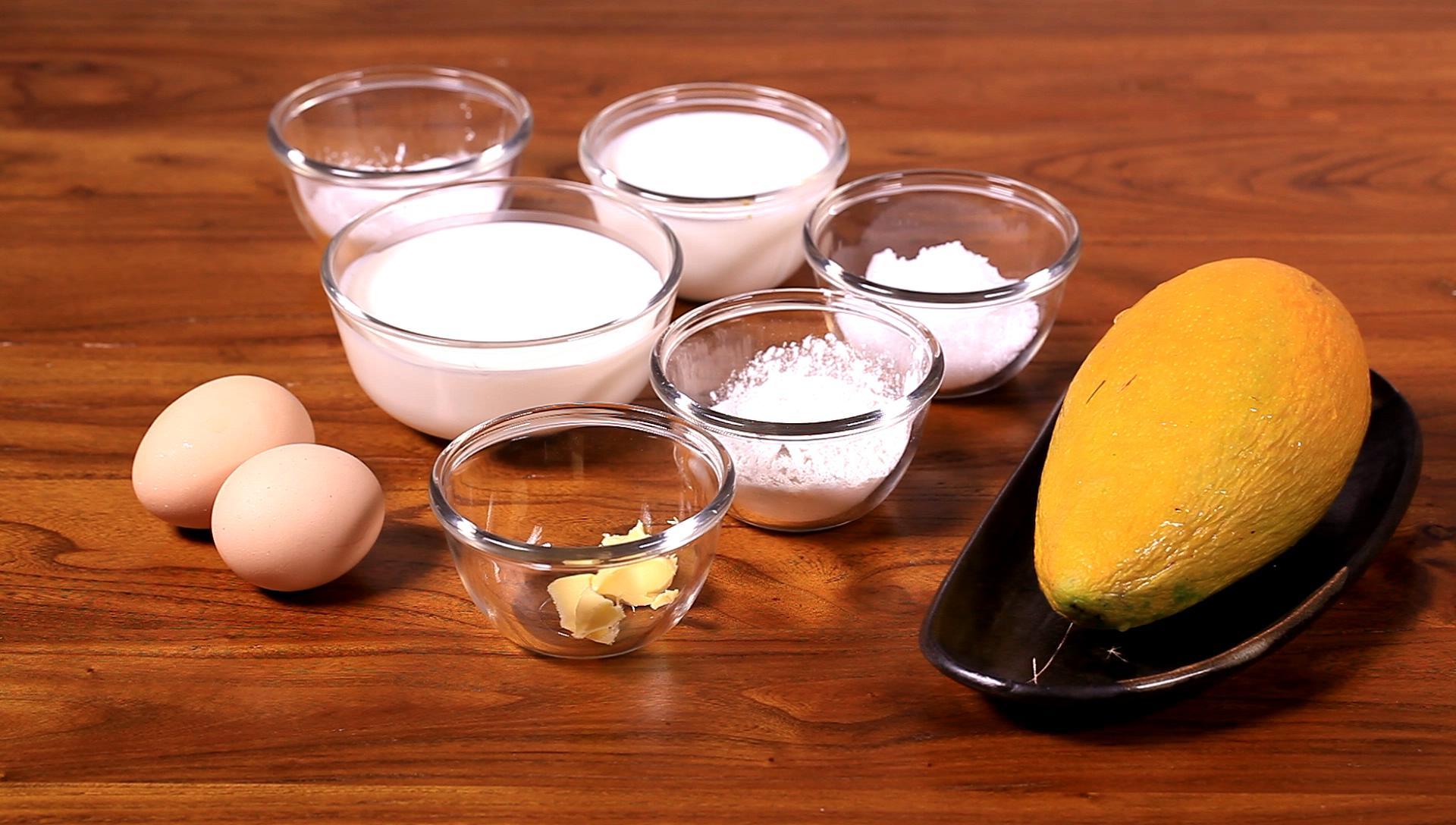 家有平底鍋 就能做的美味甜品—芒果班戟的做法 步骤1