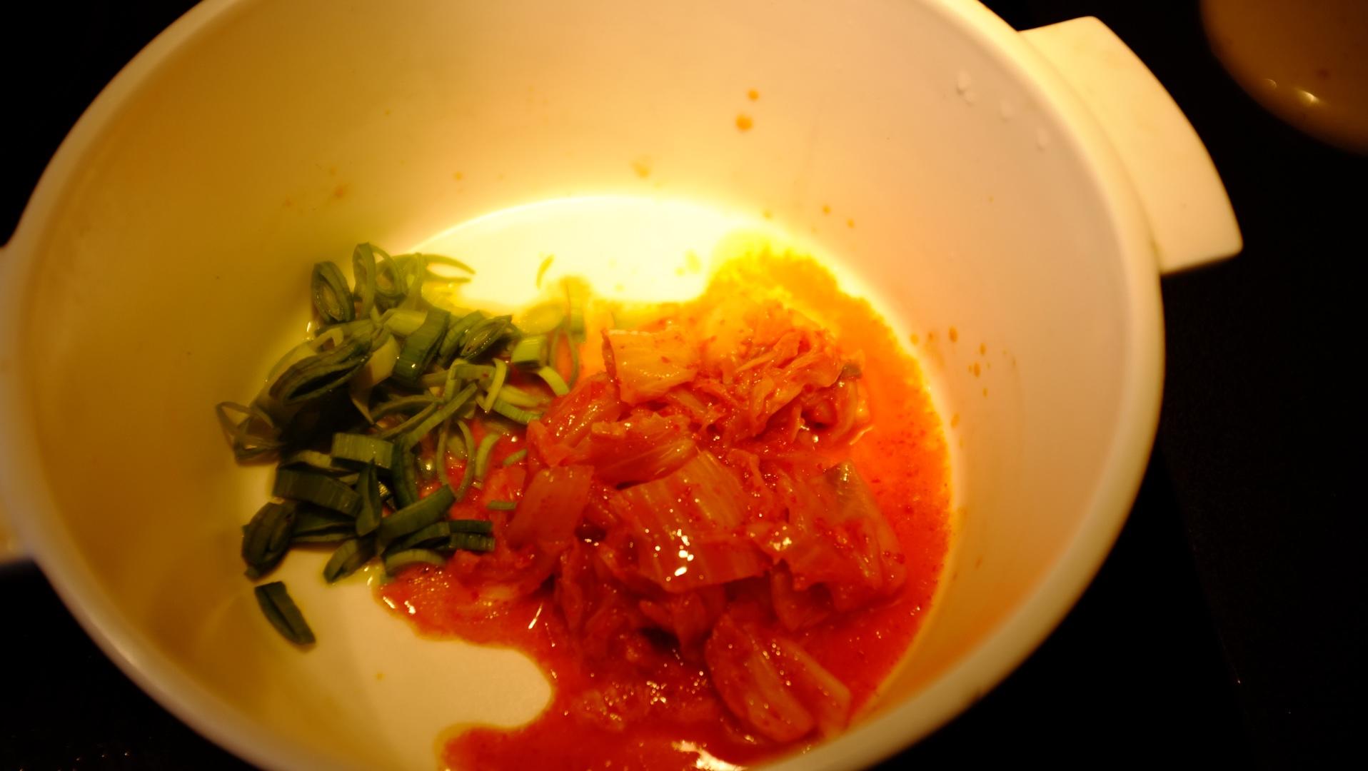 韓式辣白菜海鮮湯的做法 步骤3