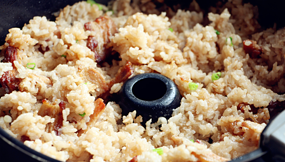 日式燒肉燜飯——空氣翻炸鍋版的做法 步骤7