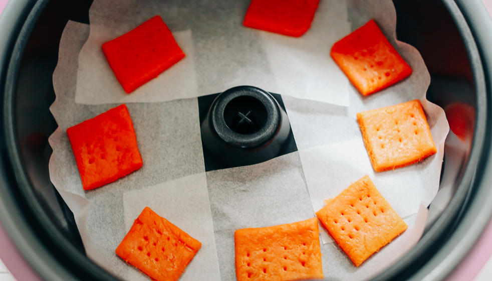 乳酪肉鬆餅—空氣翻炸鍋版的做法 步骤8