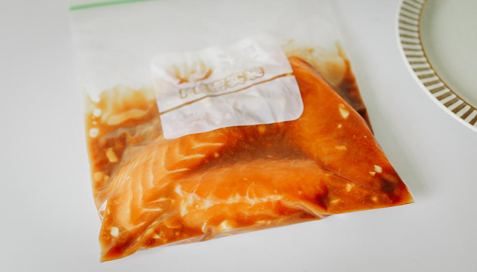 味噌烤三文魚—空氣翻炸鍋版的做法 步骤3