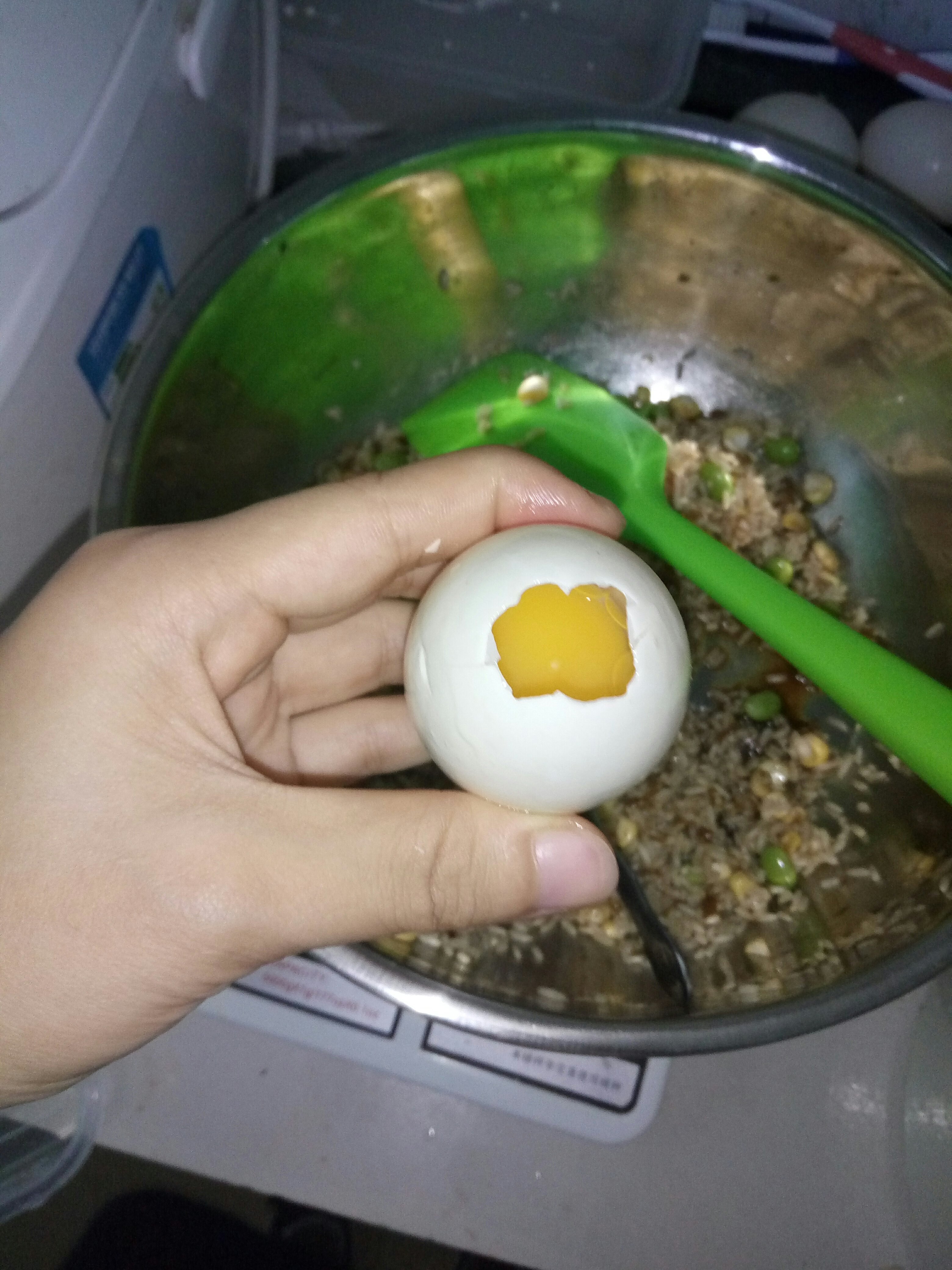 五彩糯米蛋【電飯鍋版】的做法 步骤8