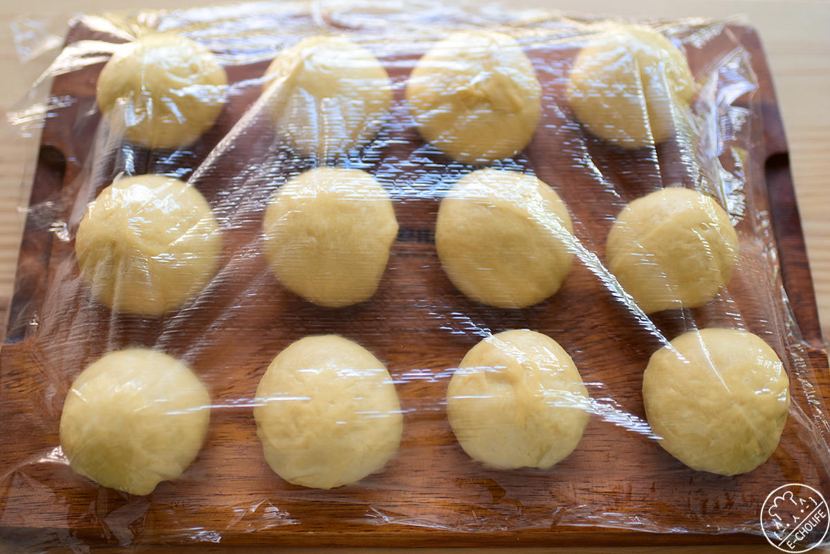 免烤日式爆漿軟心奶油麪包·多種口味的做法 步骤9