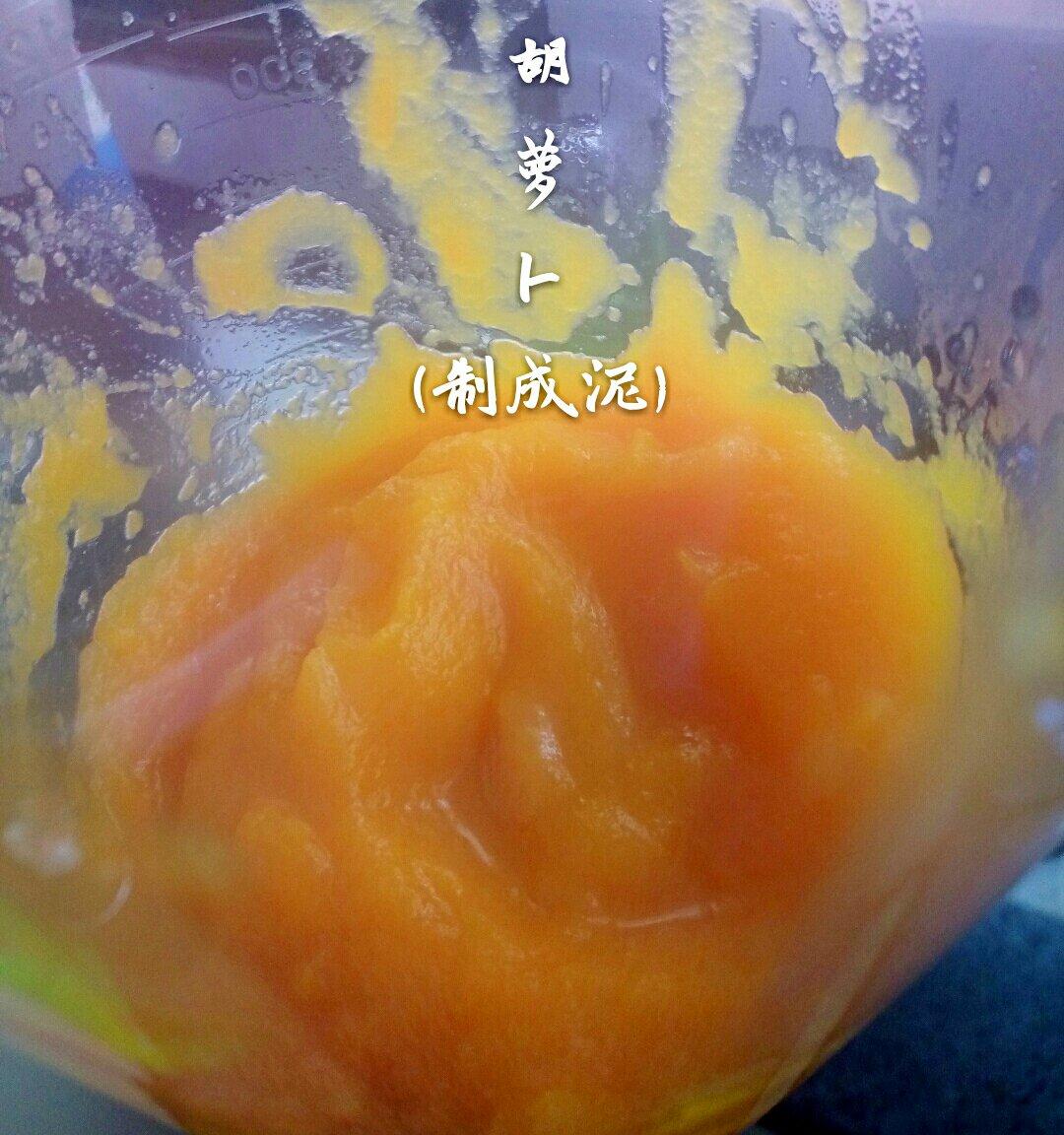 七月輔食篇：胡蘿蔔+十倍粥的做法 步骤4