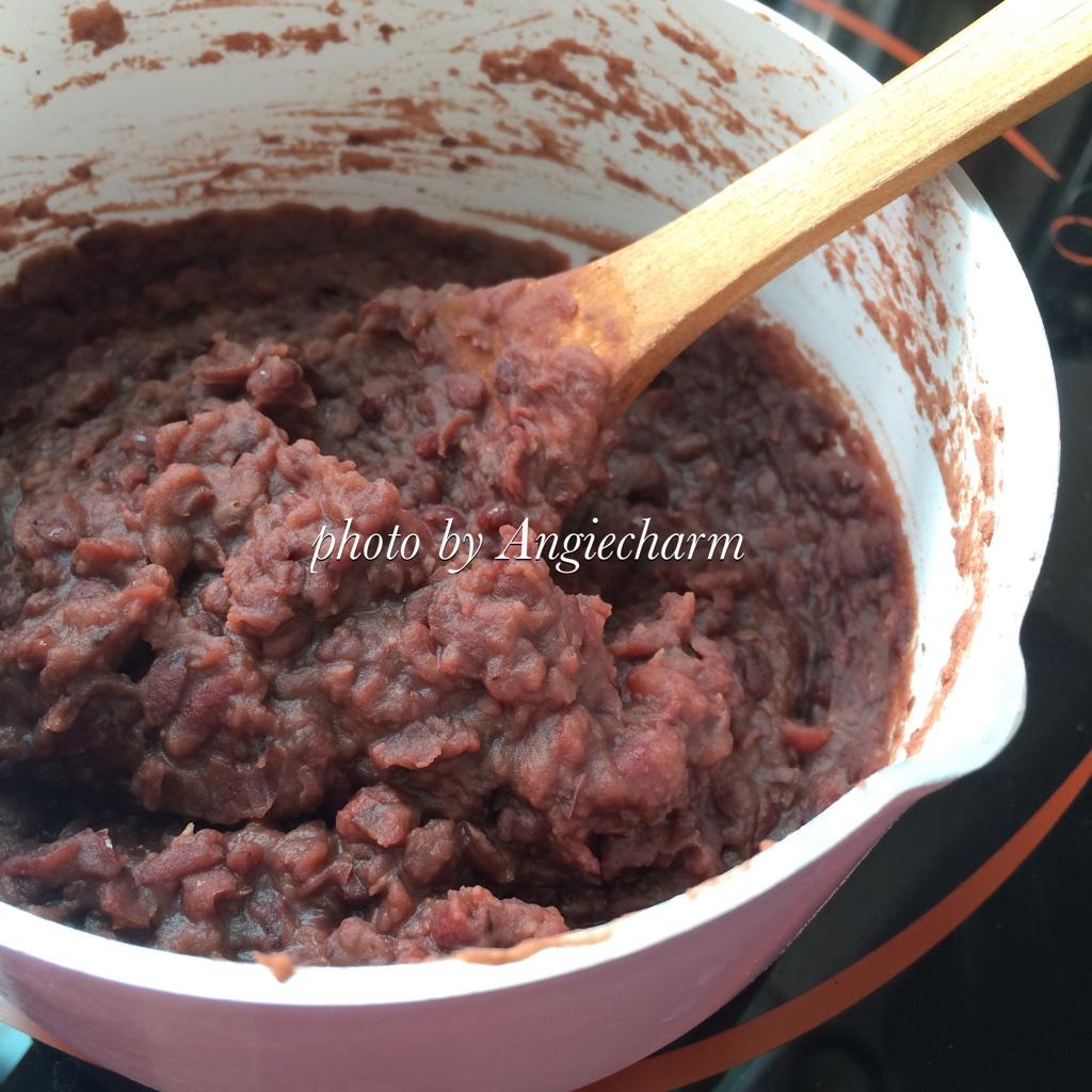 冷藏中種抹茶紅豆小麪包的做法 步骤2