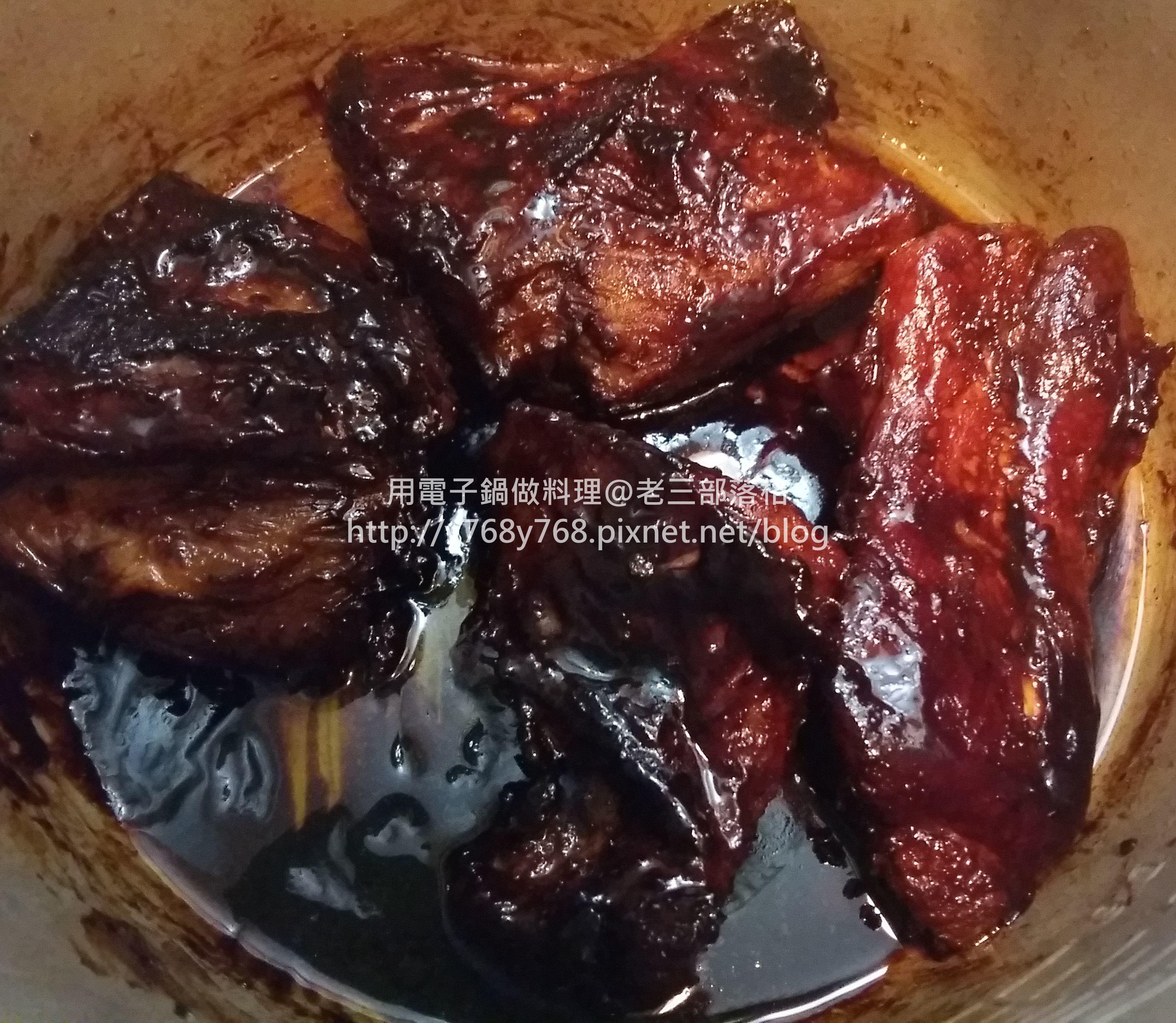 家傳祕醬做蜜汁叉燒肉作法-電飯煲電子鍋版的做法 步骤11