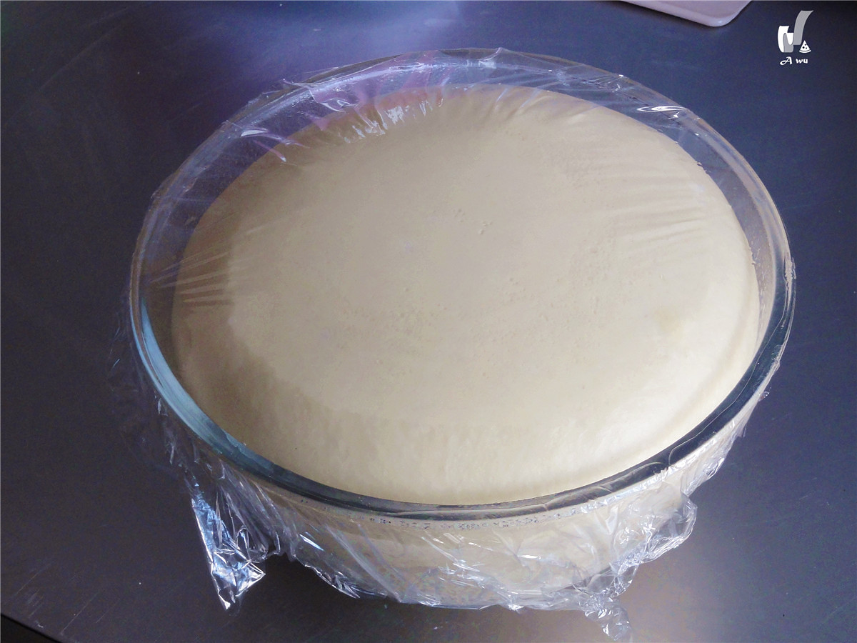 淡奶油吐司--冷藏中種法的做法 步骤2