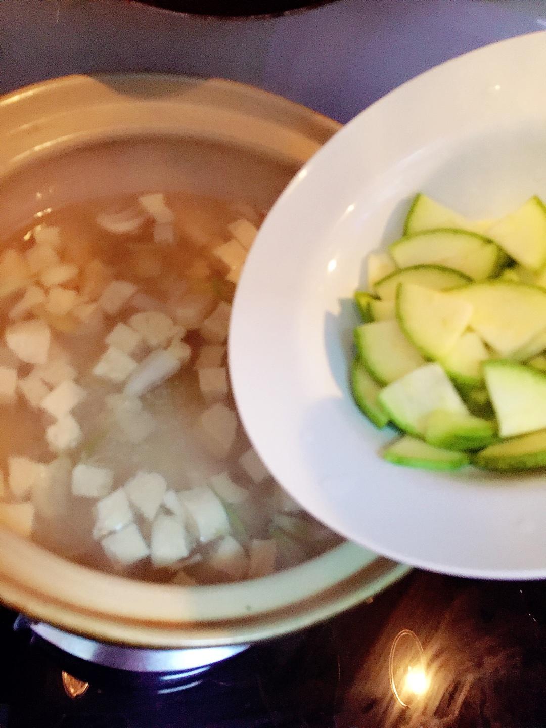 白菜凍豆腐湯 清淡版的做法 步骤7