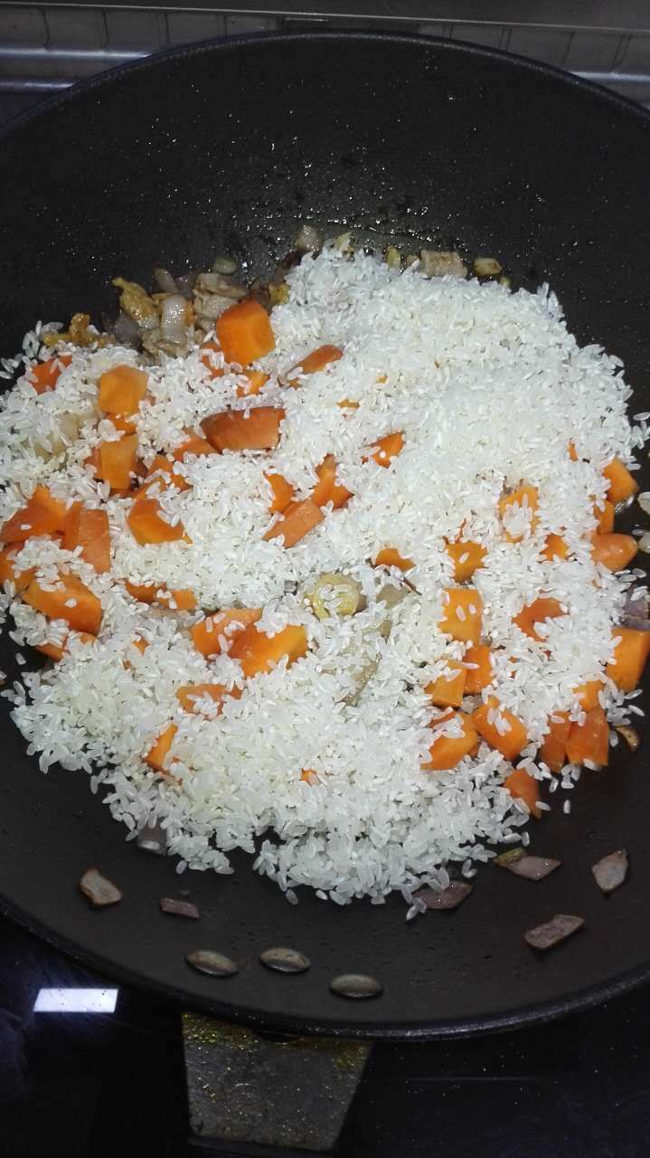 蘿蔔燜飯的做法 步骤6