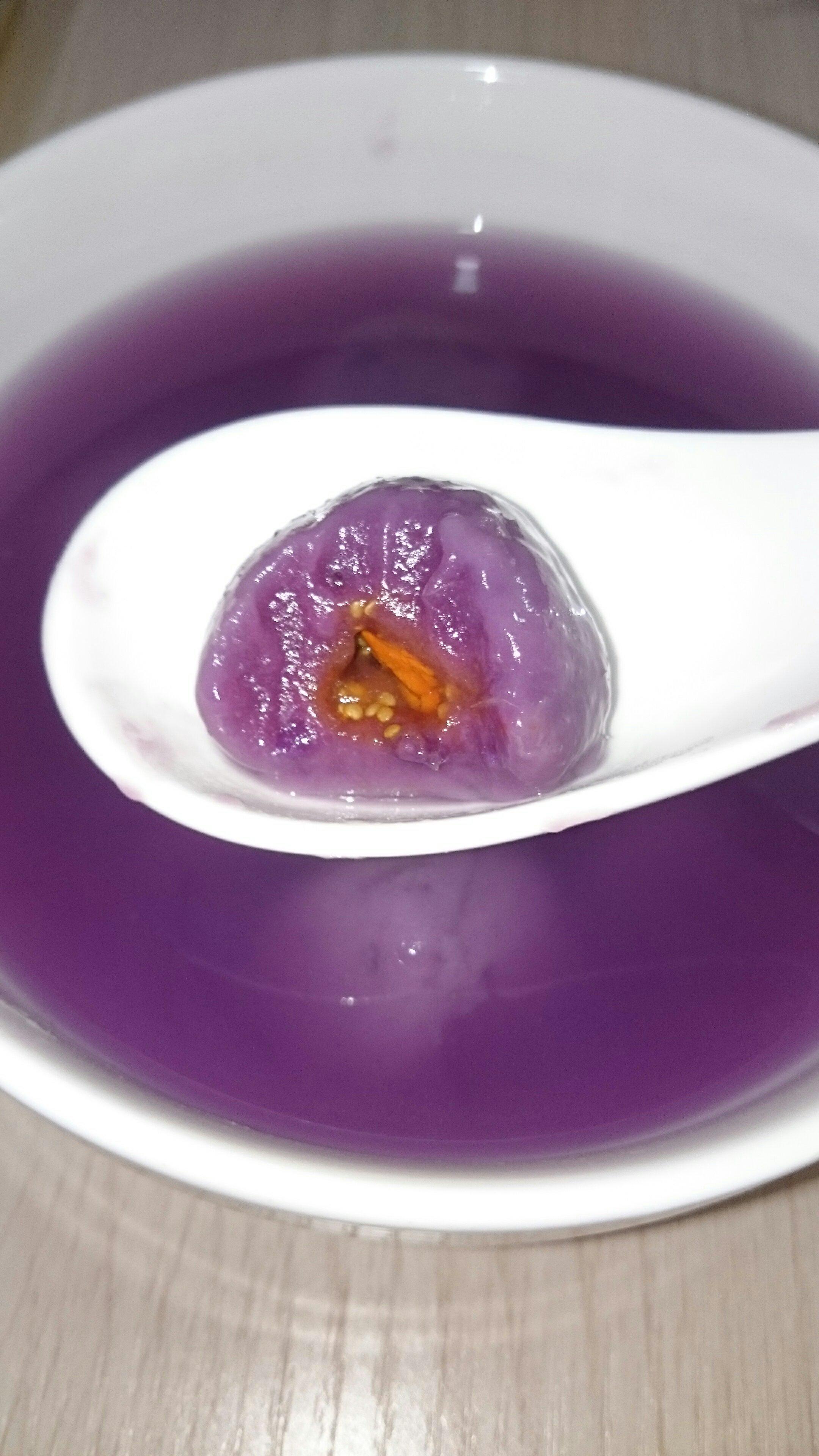 紫薯湯圓的做法 步骤3
