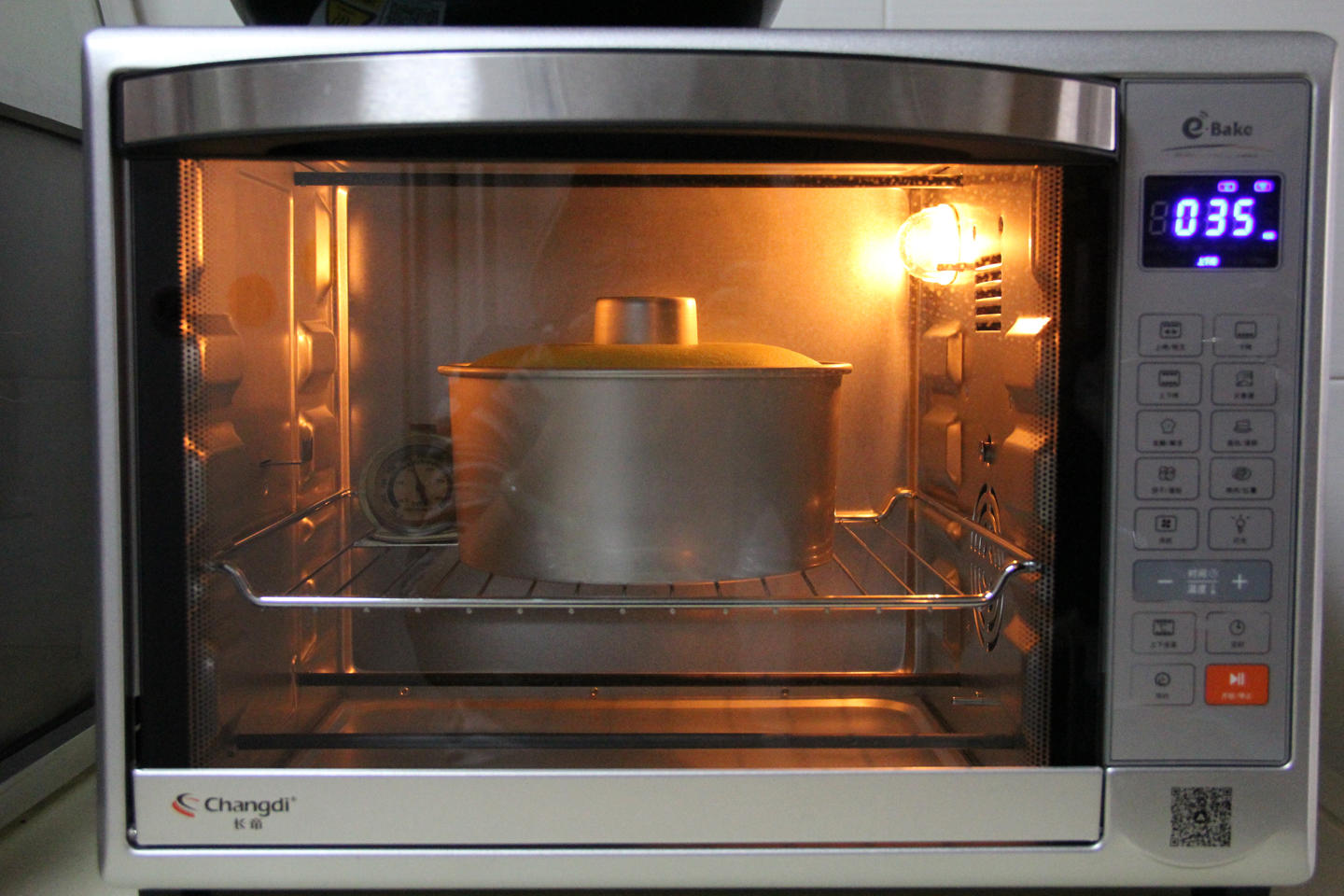 長帝貝貝CRWF32AM烤箱-波菜汁戚風的做法 步骤13