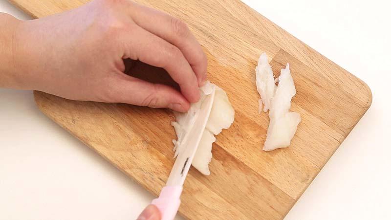 寶寶輔食微課堂 鱈魚豌豆粥的做法 步骤3