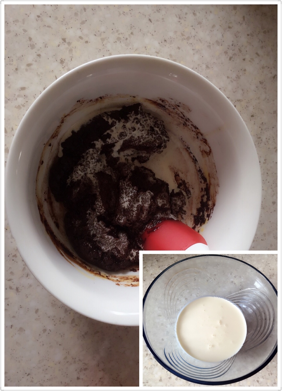 黑巧克力冰淇淋（生巧）的做法 步骤5