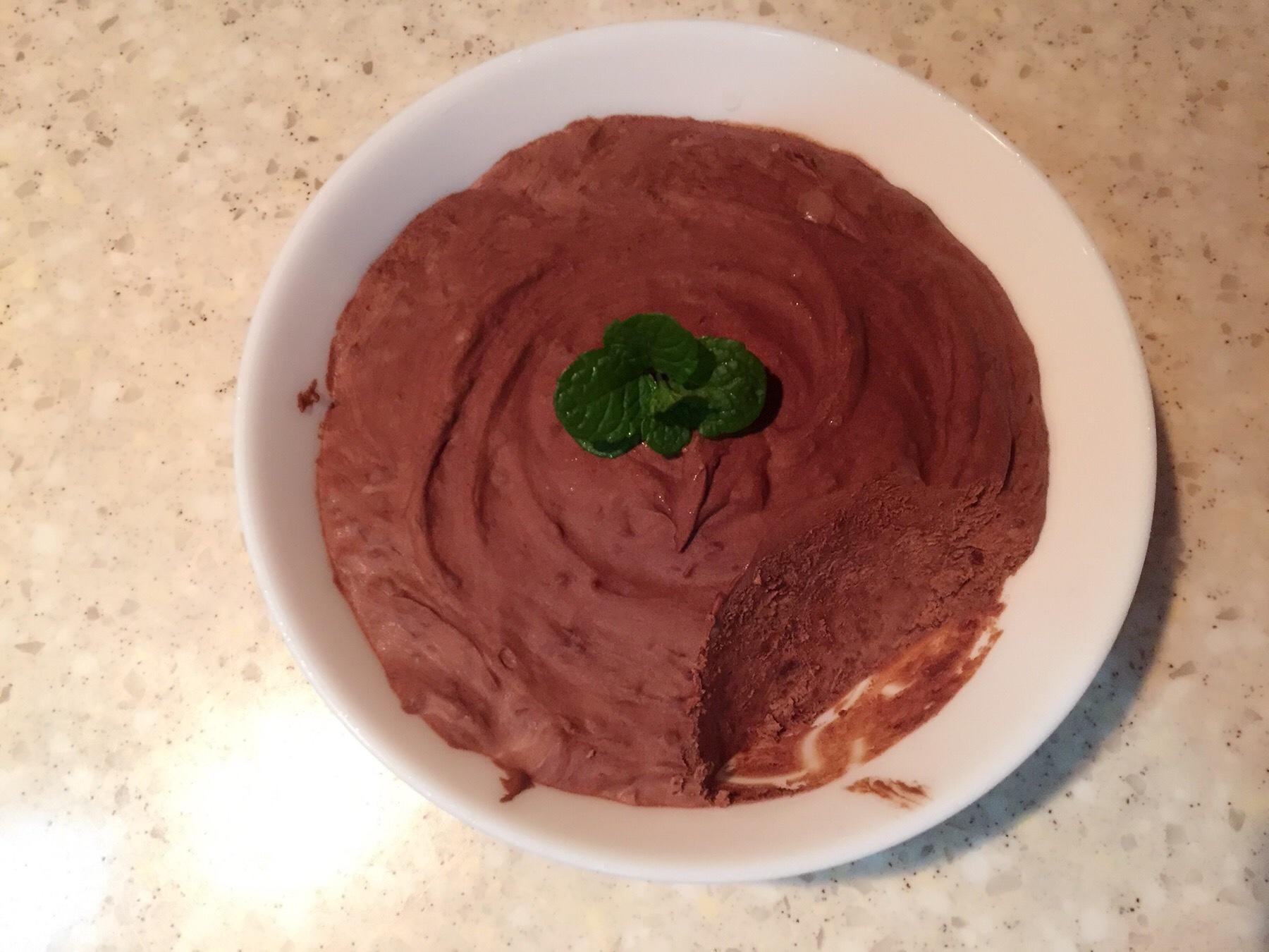 黑巧克力冰淇淋（生巧）的做法 步骤8