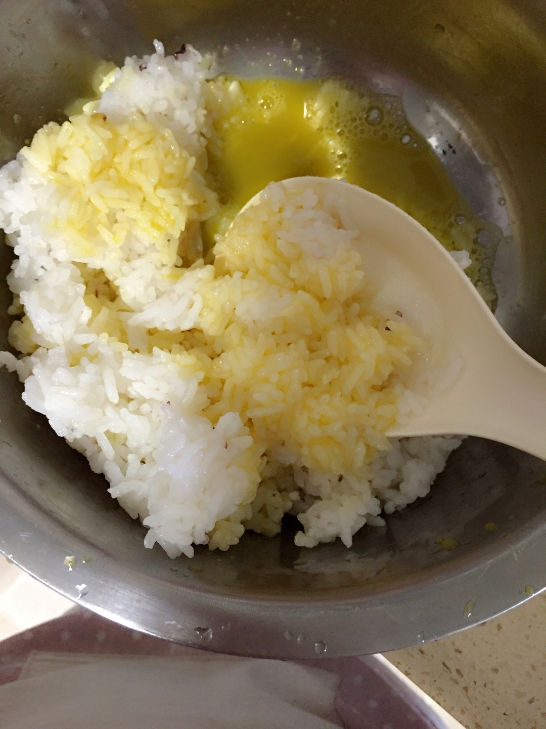 菠蘿牛肉黃金蛋炒飯的做法 步骤11