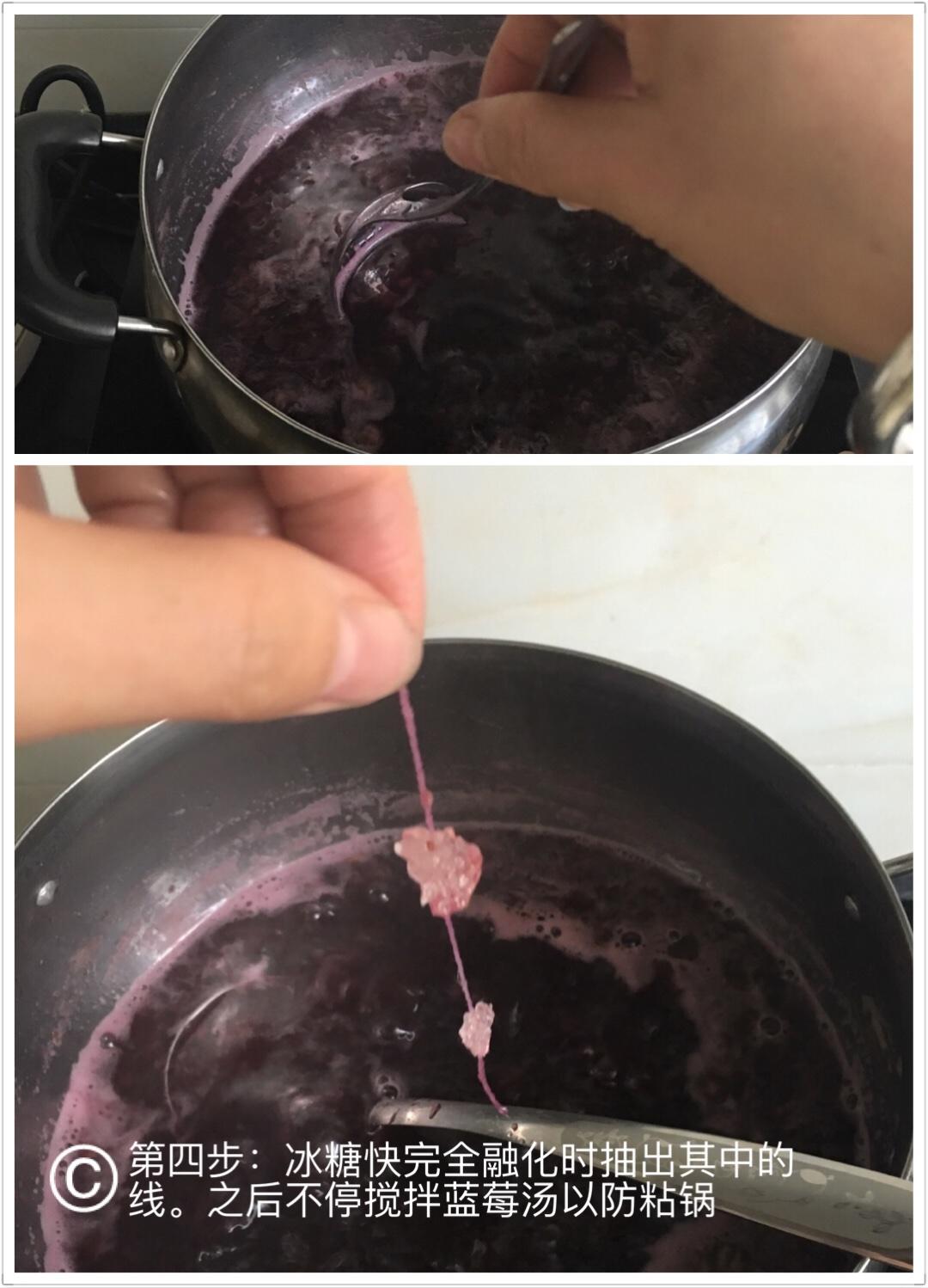 簡單實用自制藍莓果醬的做法 步骤5