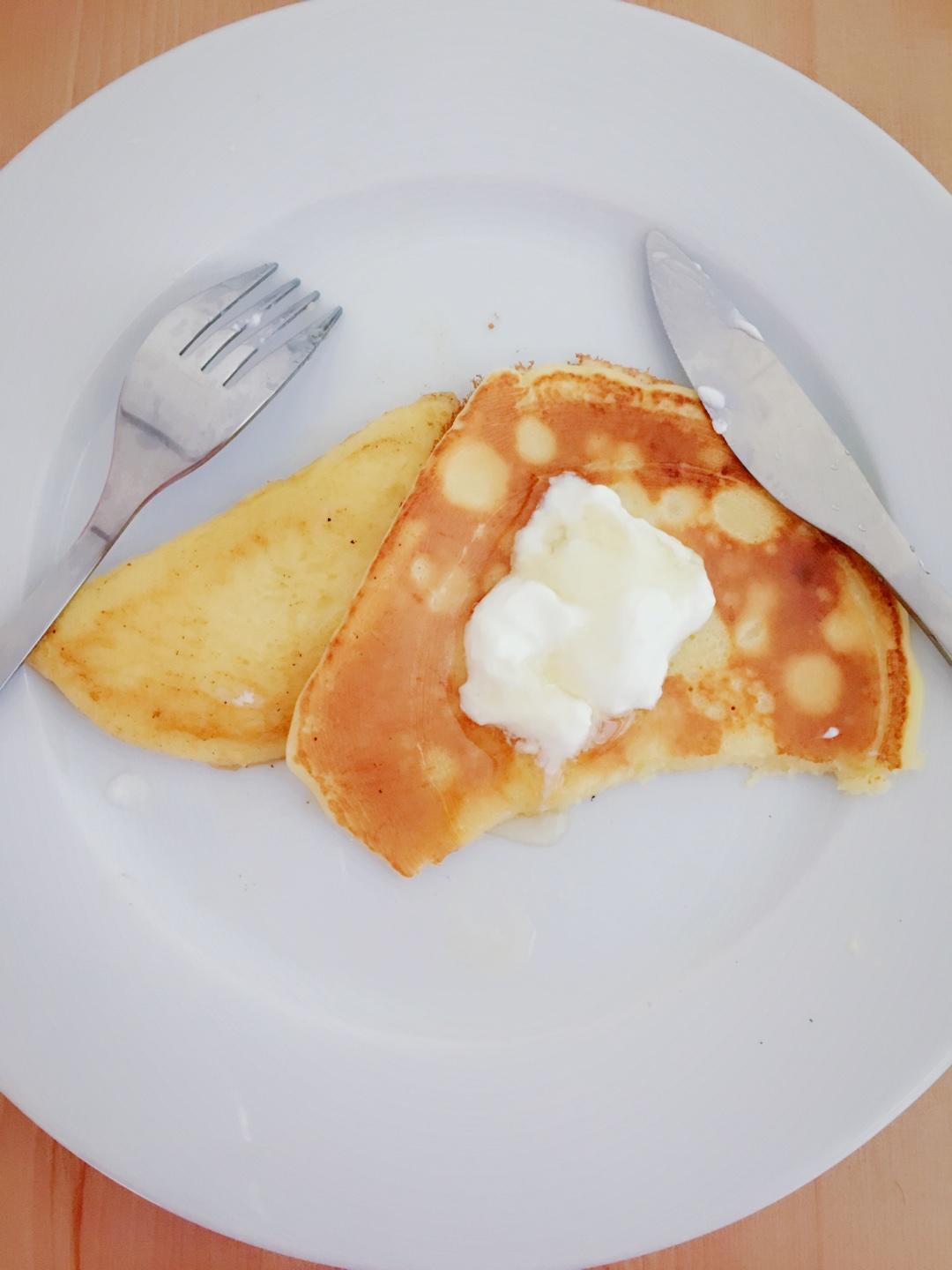 簡單版 早餐鬆餅pancake的做法 步骤7
