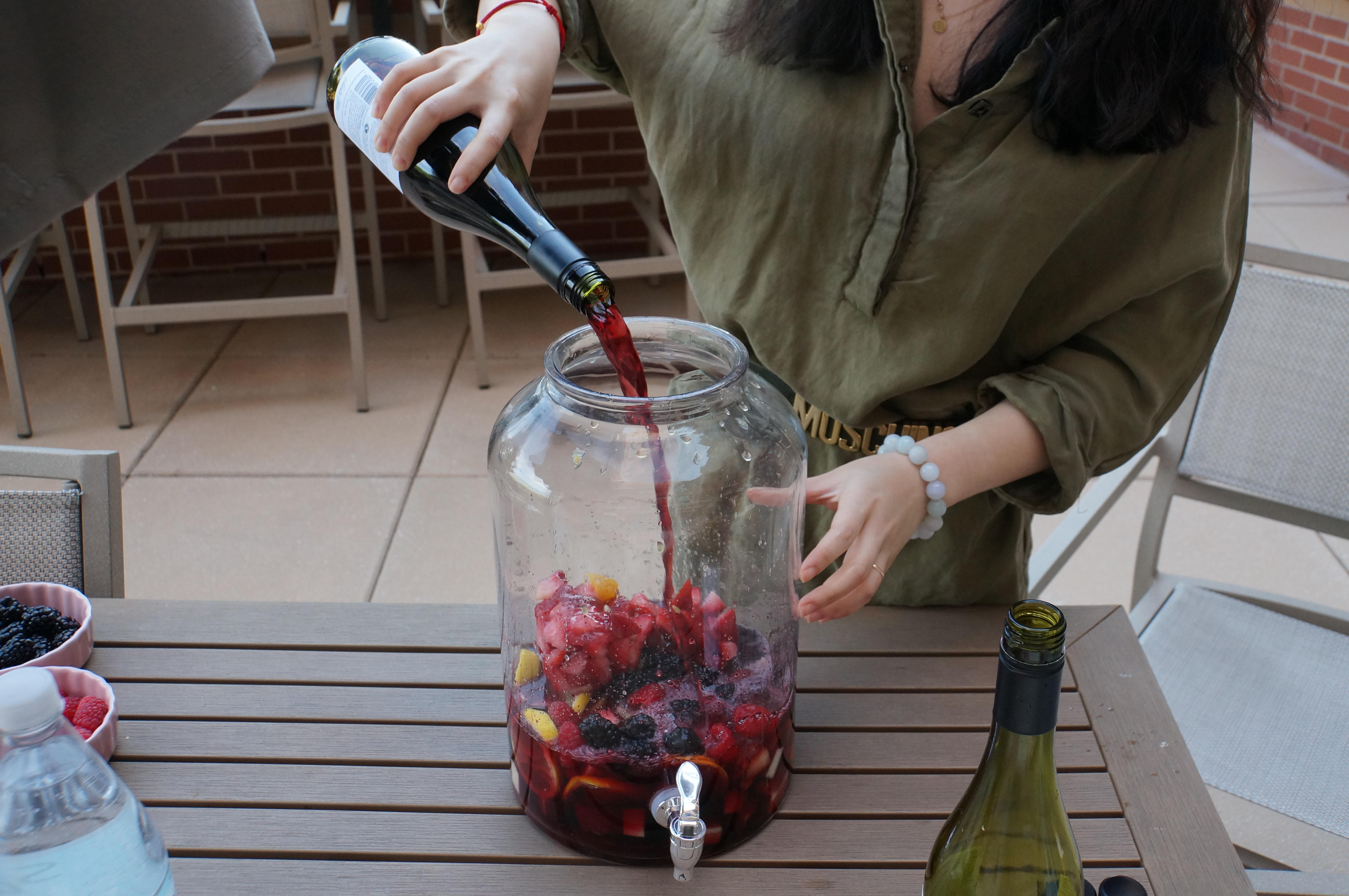 夏日熱情西班牙水果酒的做法 步骤6