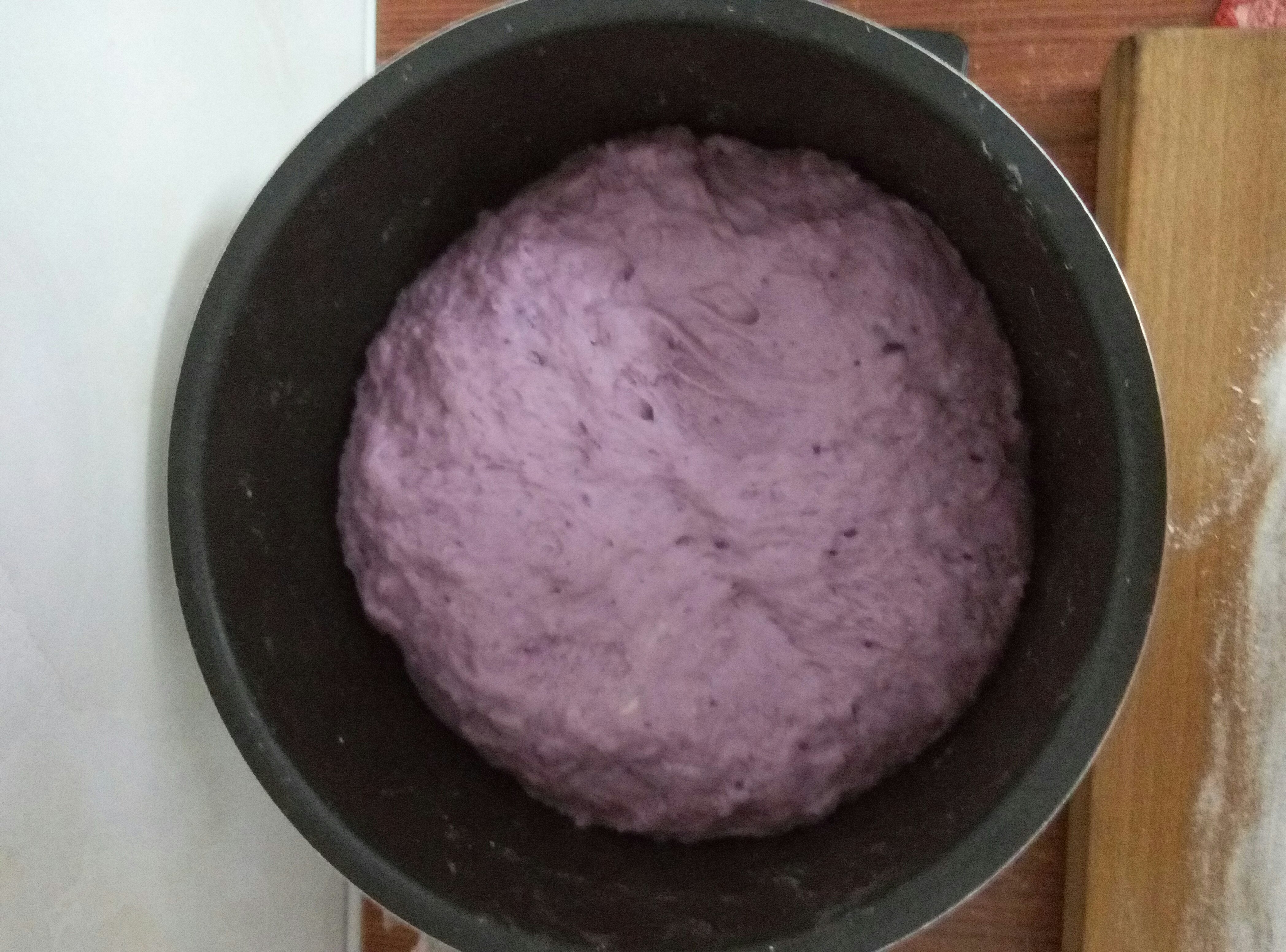紫薯饅頭包子的做法 步骤1