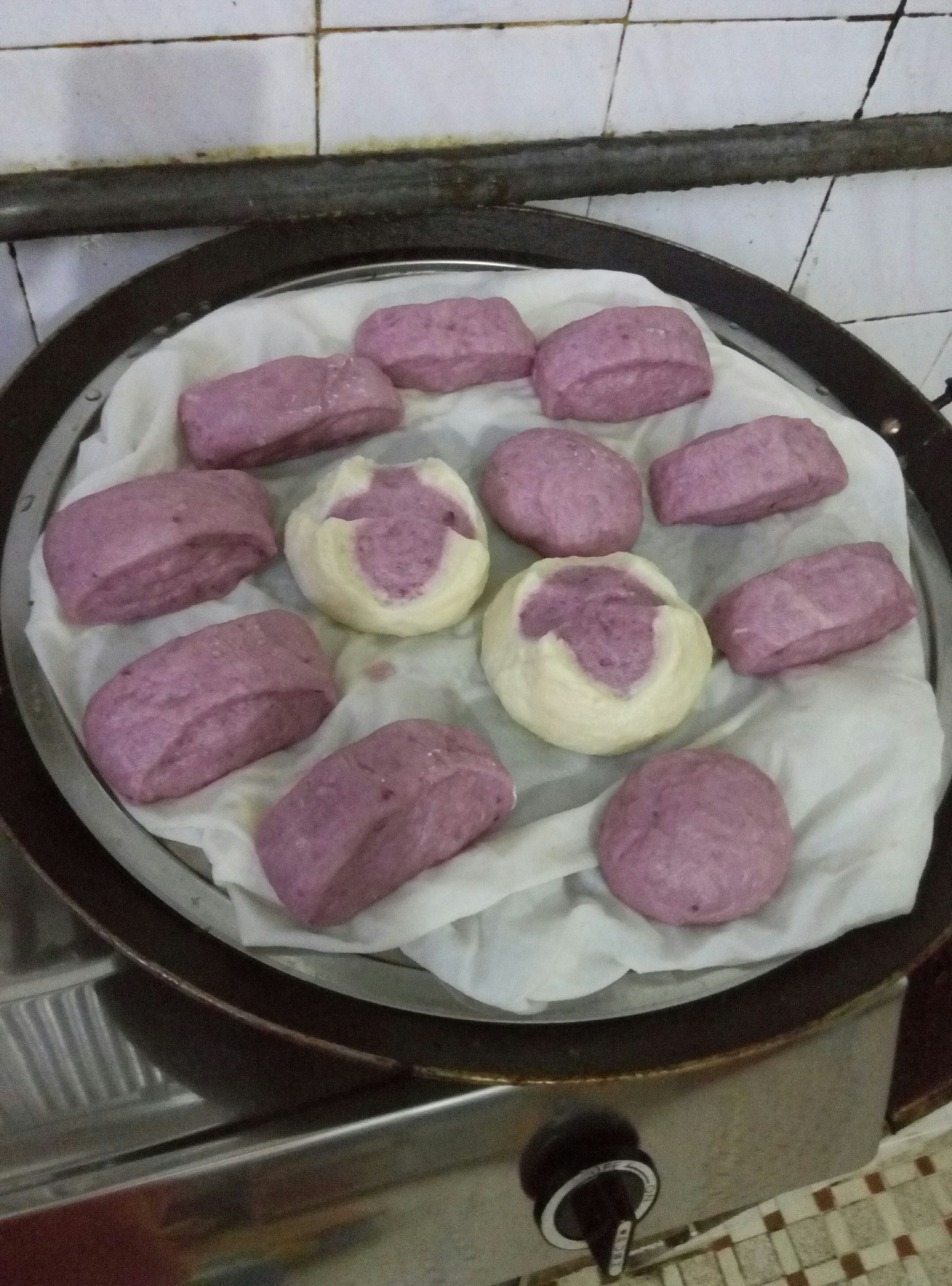 紫薯饅頭包子的做法 步骤6