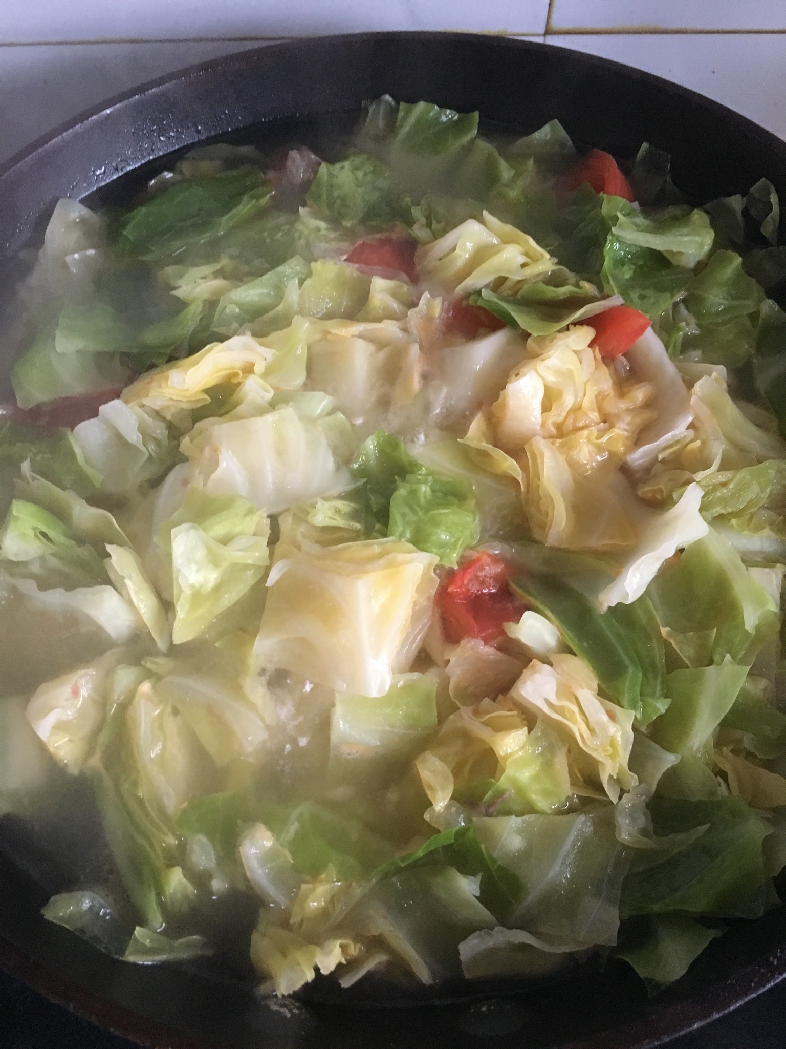 蔬菜排骨湯 無油清淡的做法 步骤3