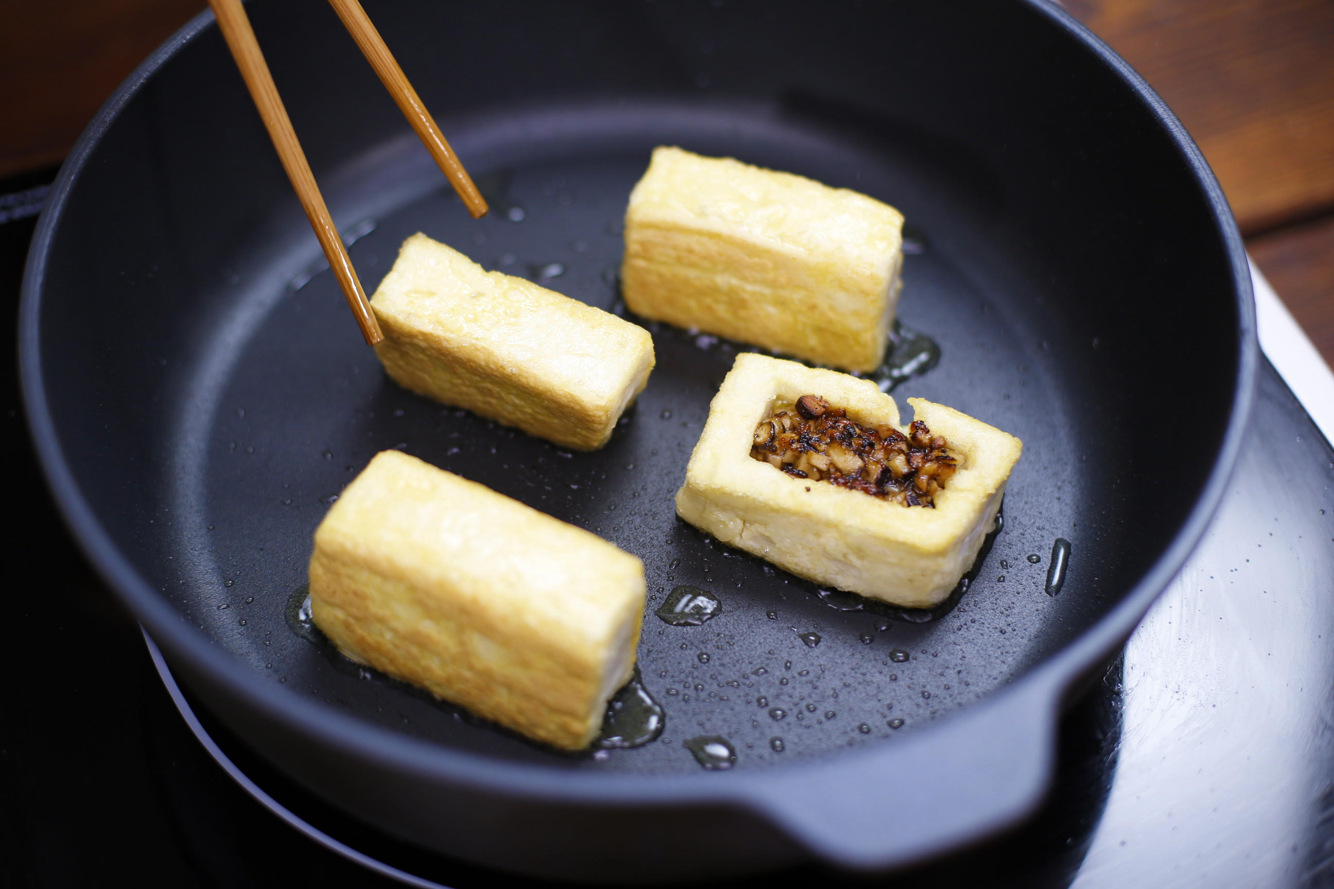 客家釀豆腐的做法 步骤5