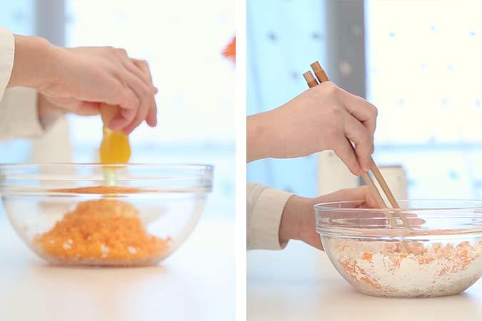 寶寶輔食微課堂 夏日開胃藕餅的做法 步骤5