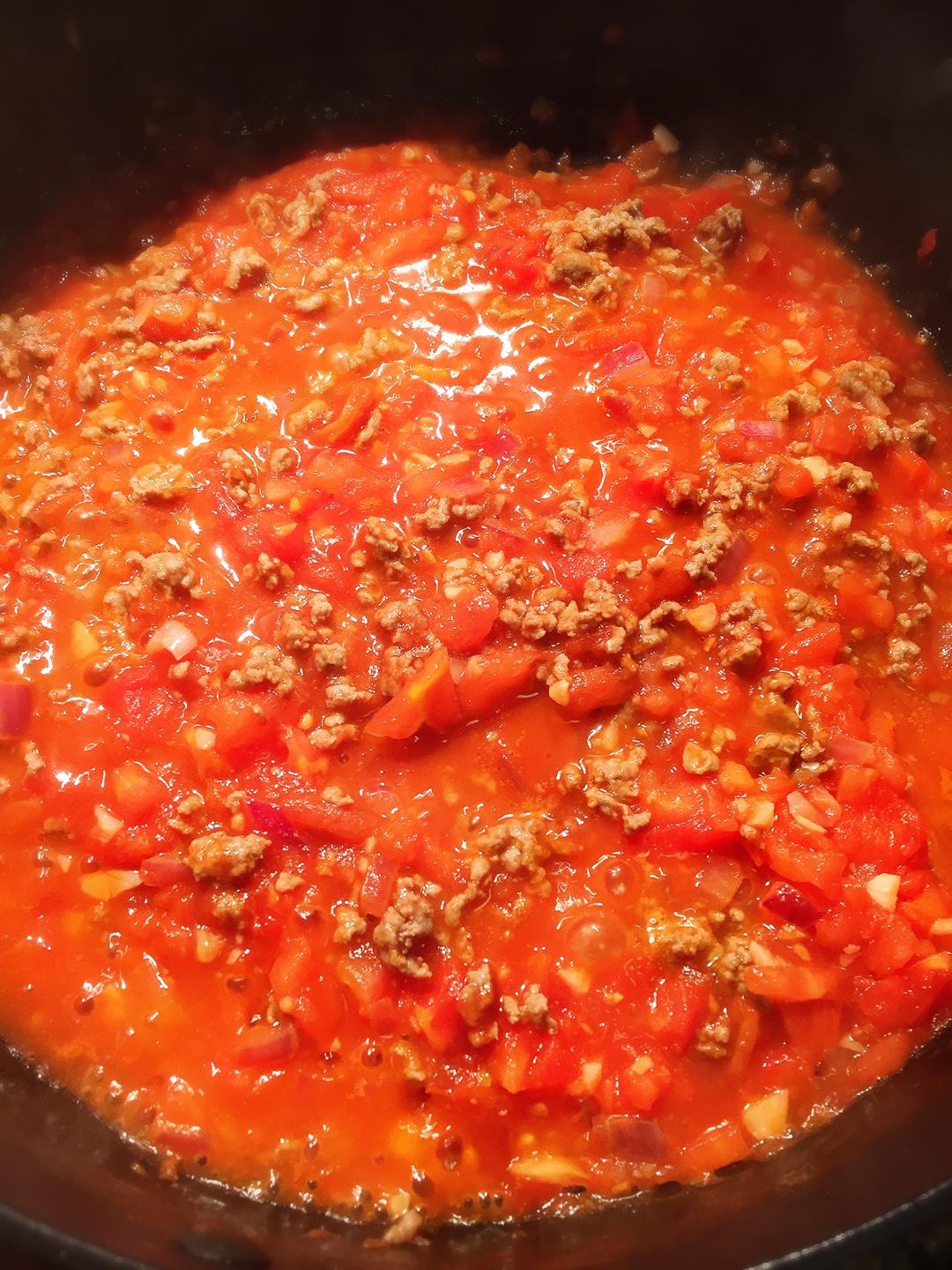 牛肉番茄意大利麪的做法 步骤7