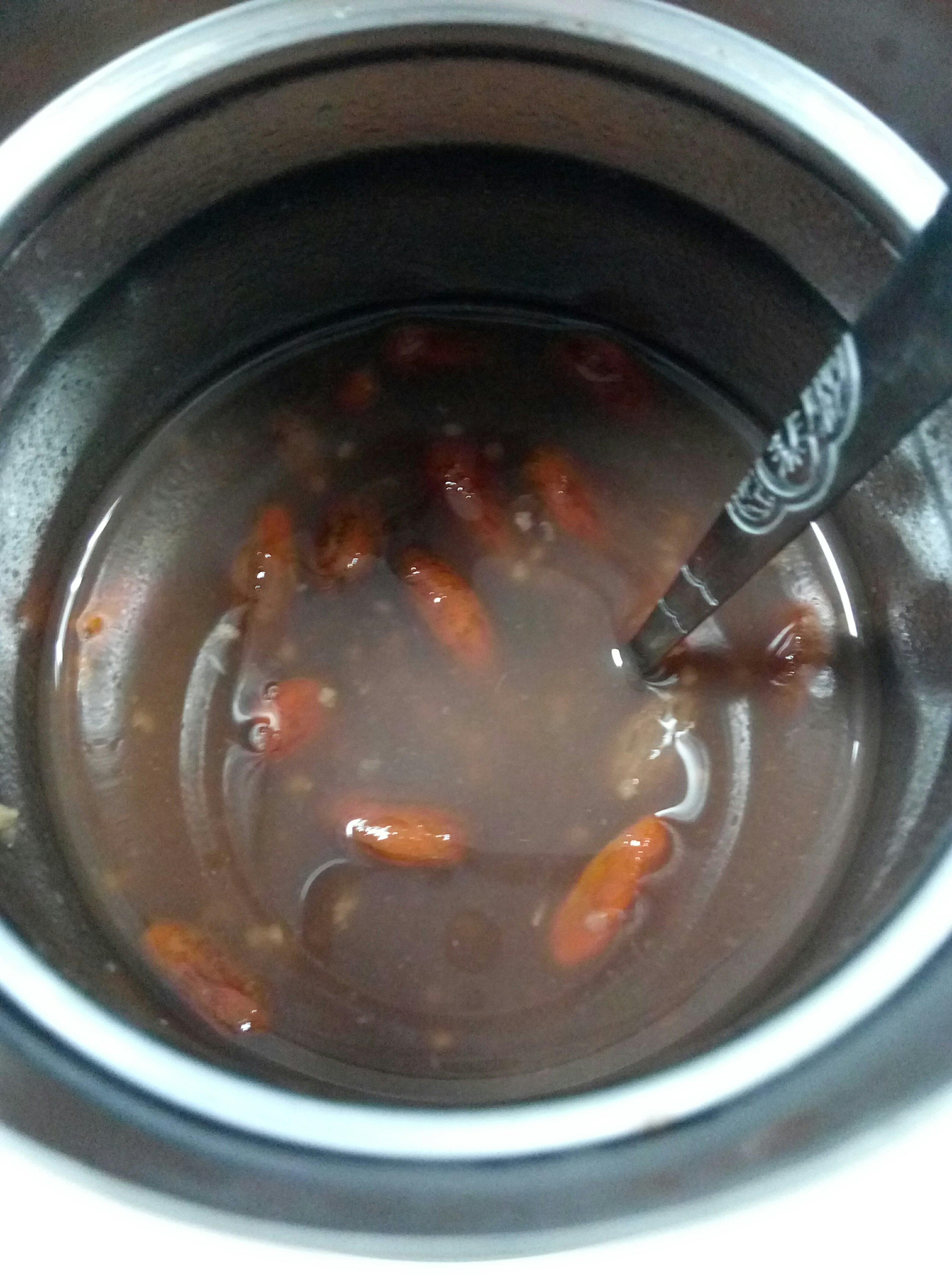 燜燒杯綠豆小米粥的做法 步骤4
