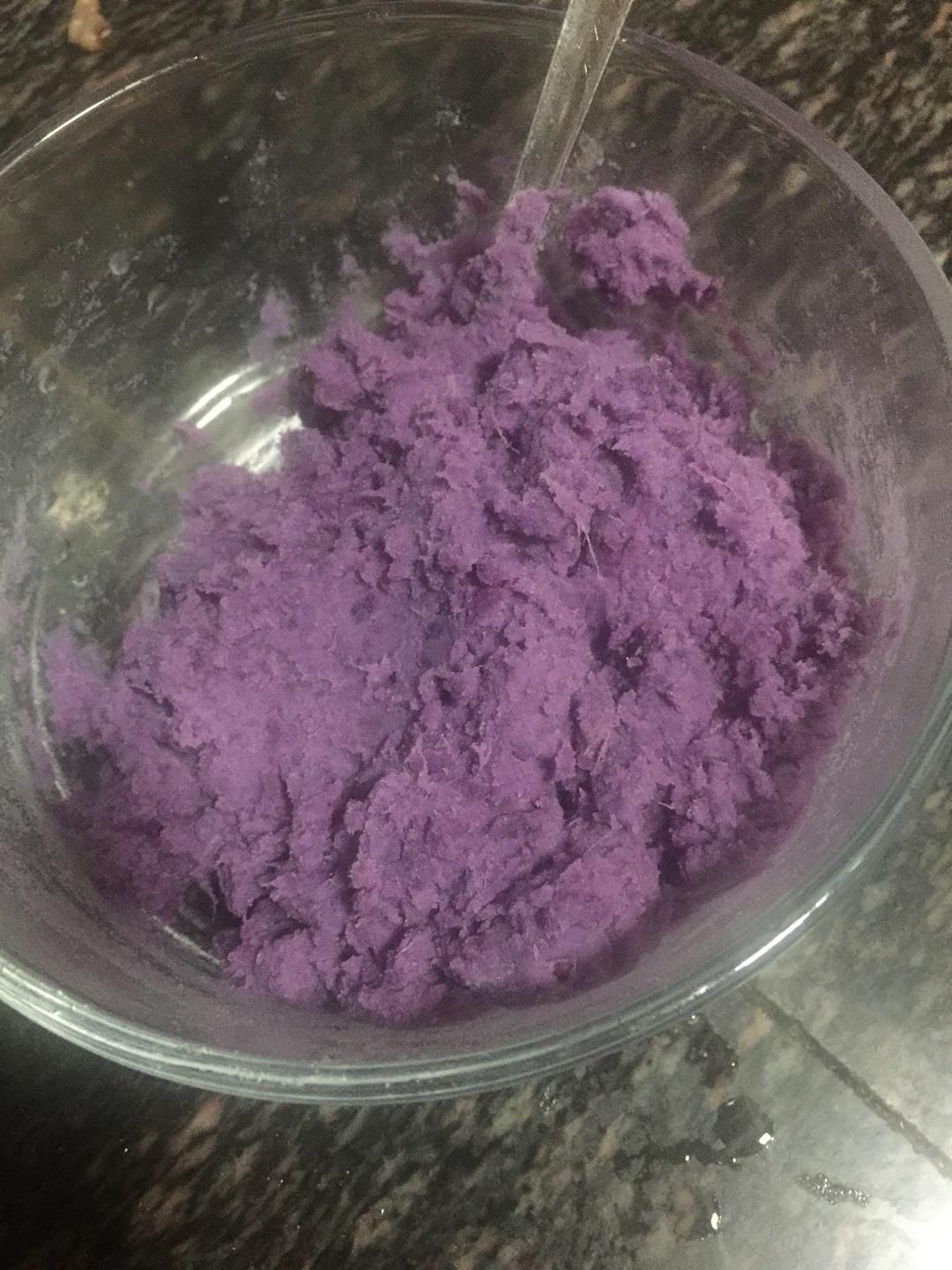 紫薯麪包的做法 步骤2