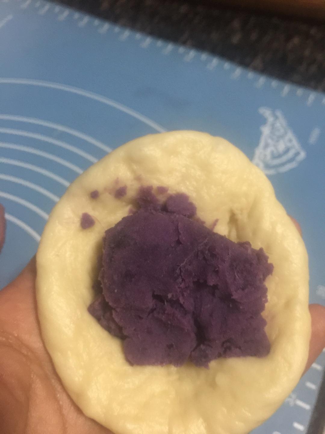 紫薯麪包的做法 步骤4