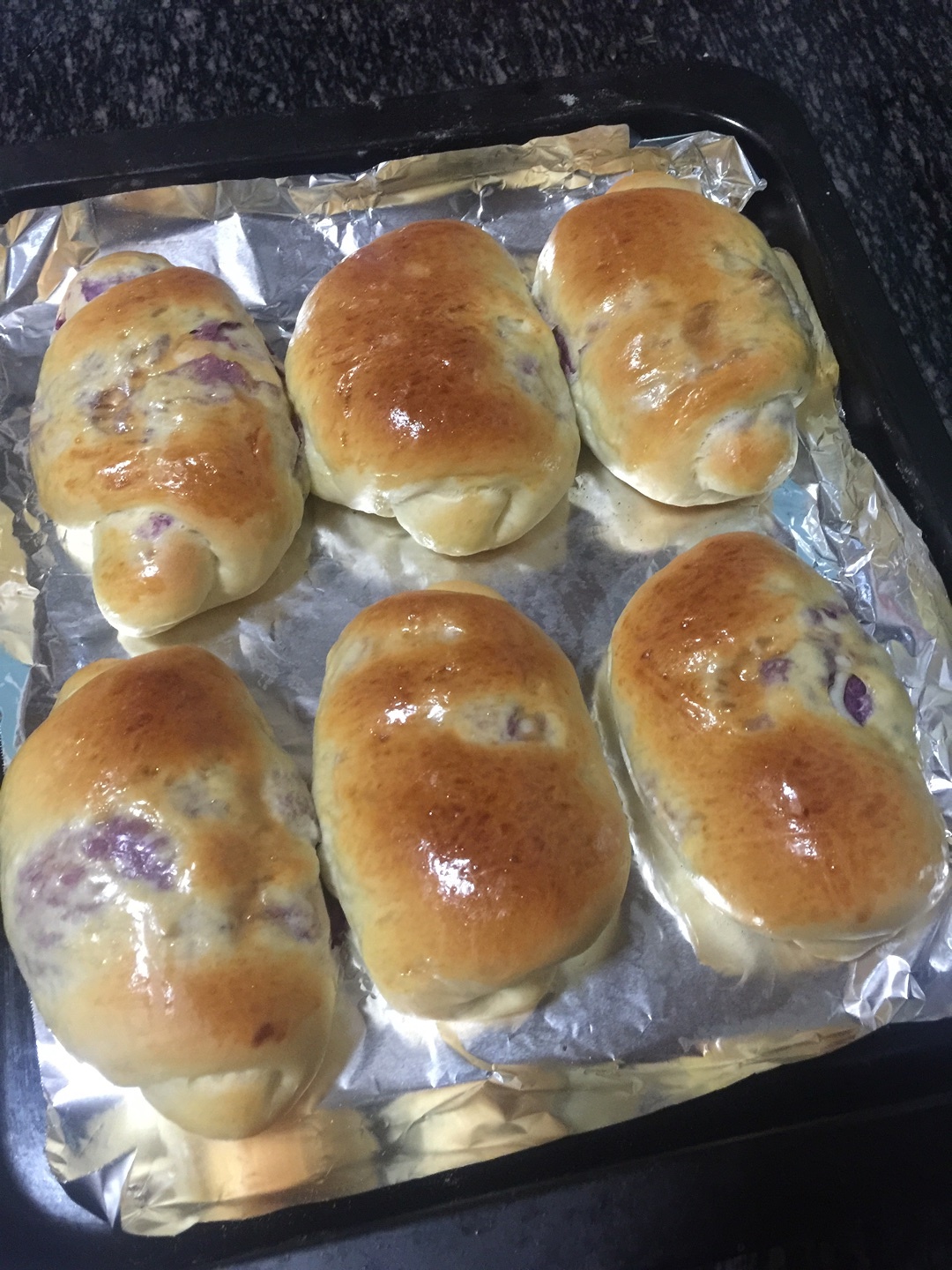 紫薯麪包的做法 步骤8