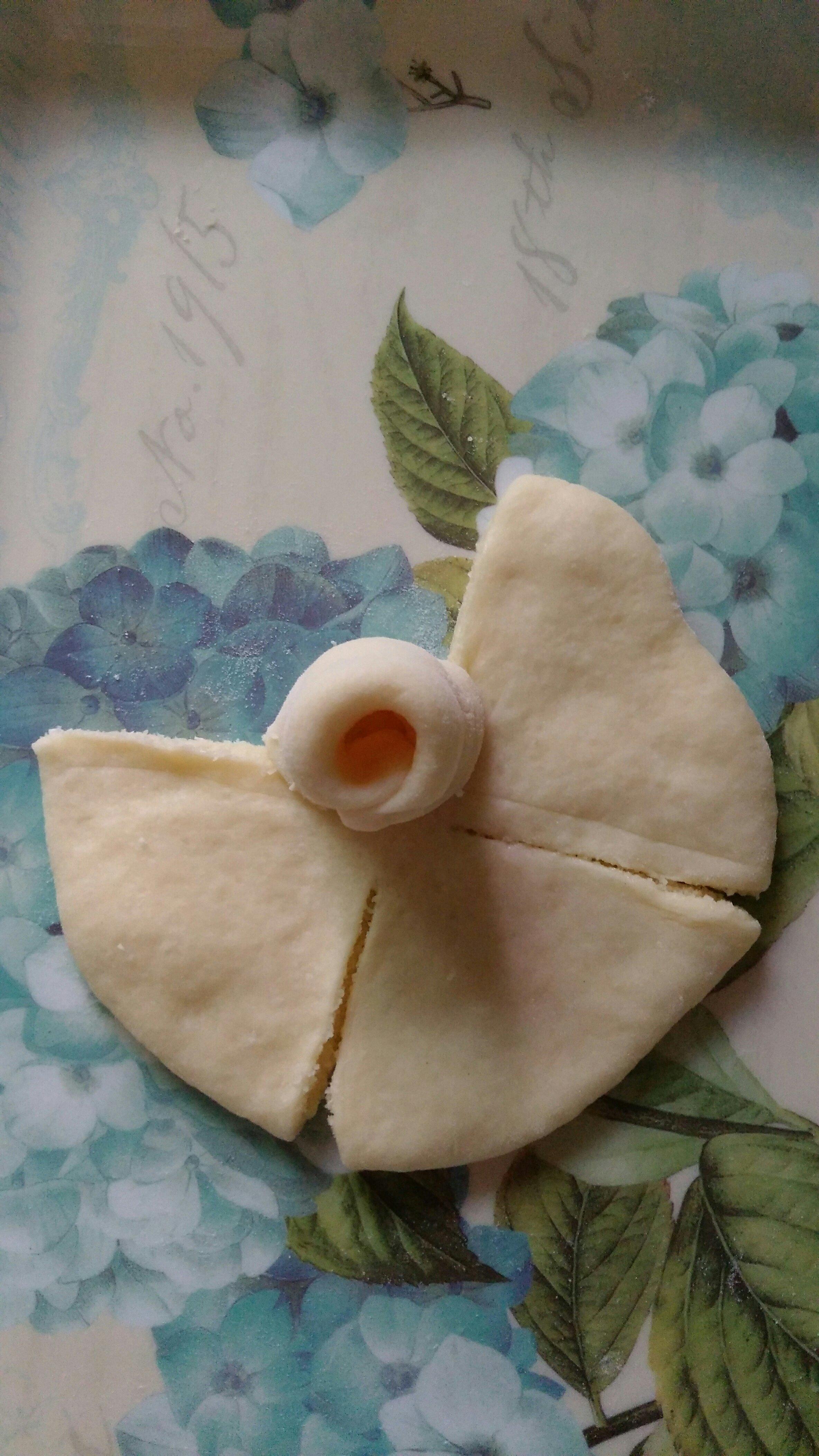 椰蓉玫瑰花面包（系列二）的做法 步骤8